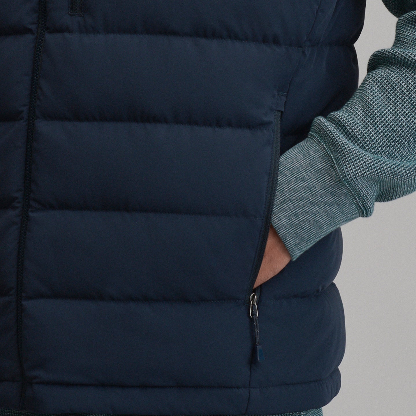 Men's EB Stretch Down Vest-Storm-18
