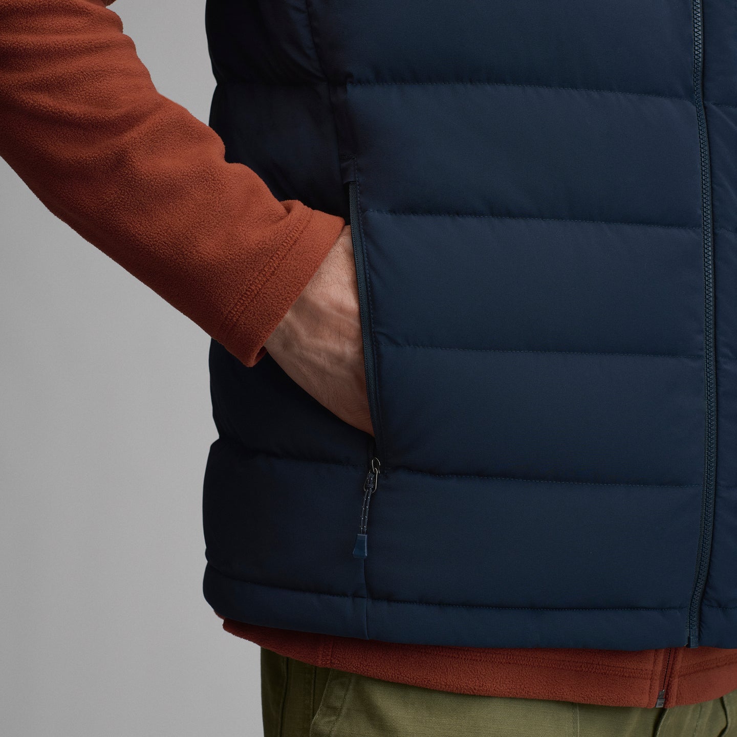 Men's EB Stretch Down Vest-Storm-19