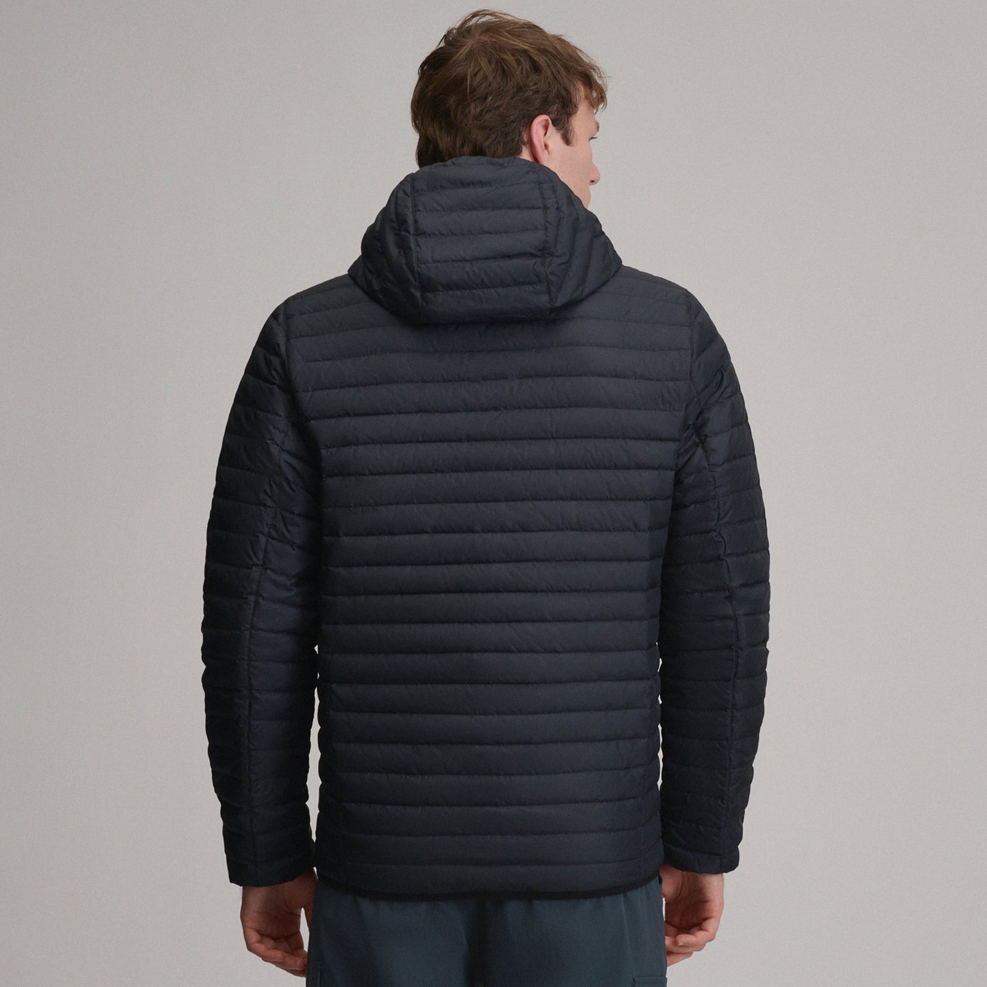 Jacket Microlight Hooded-Black-2