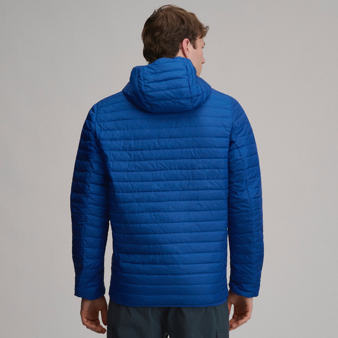 Jacket Microlight Hooded-Royal-2