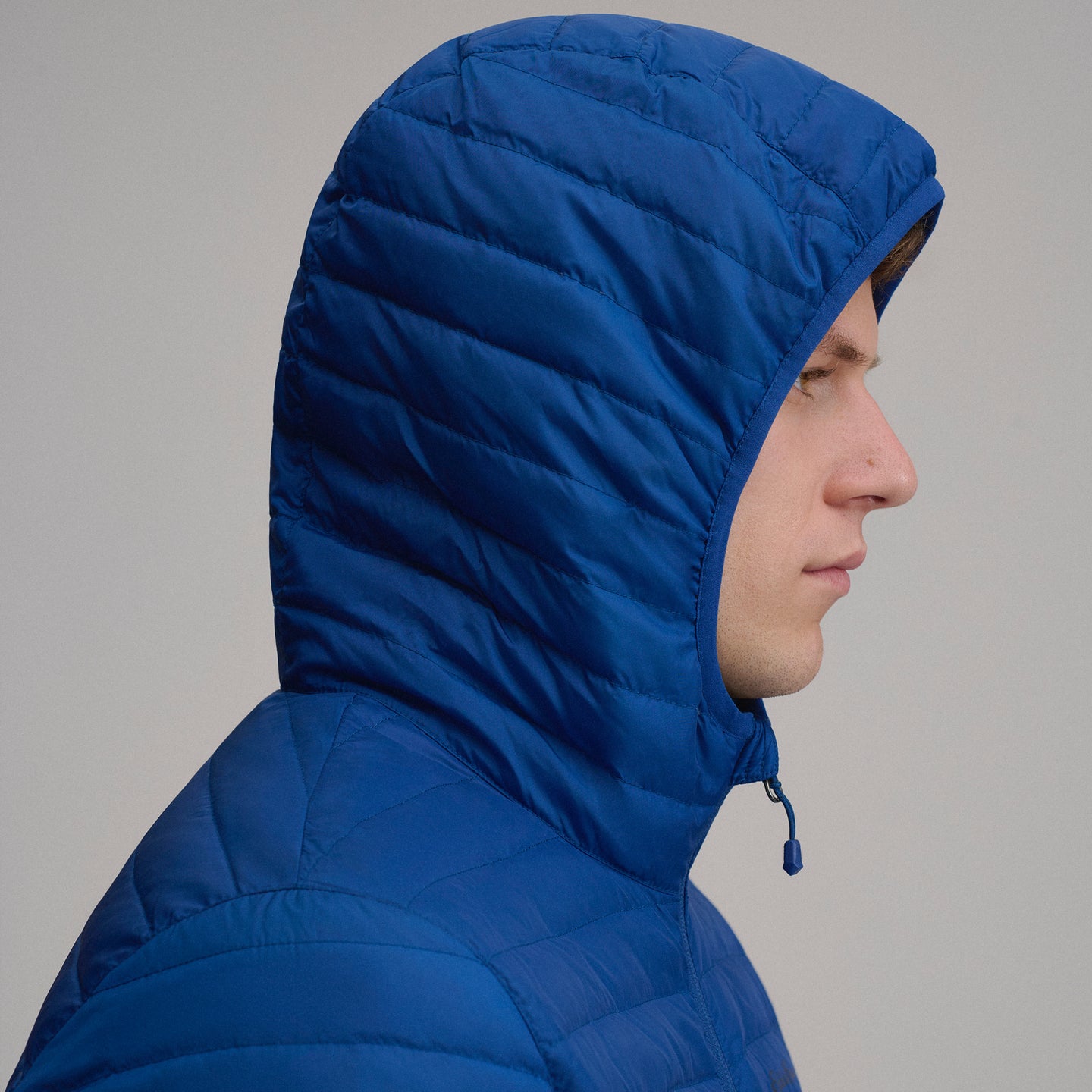 Jacket Microlight Hooded-Royal-4