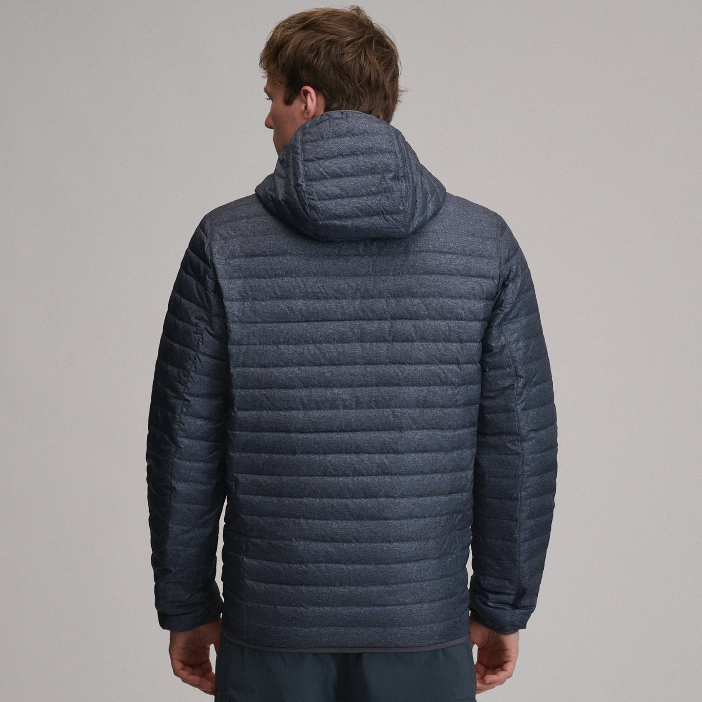 Jacket Microlight Hooded-Carbon Heather-7