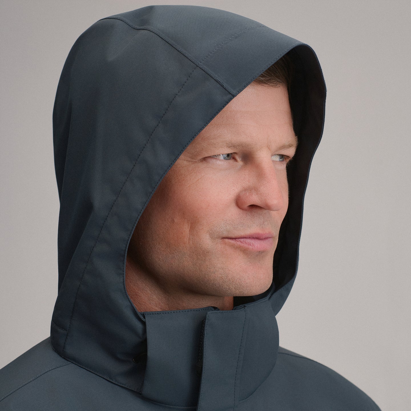 Men's Mainstay Insulated Waterproof Hooded Trench Coat-Storm-10