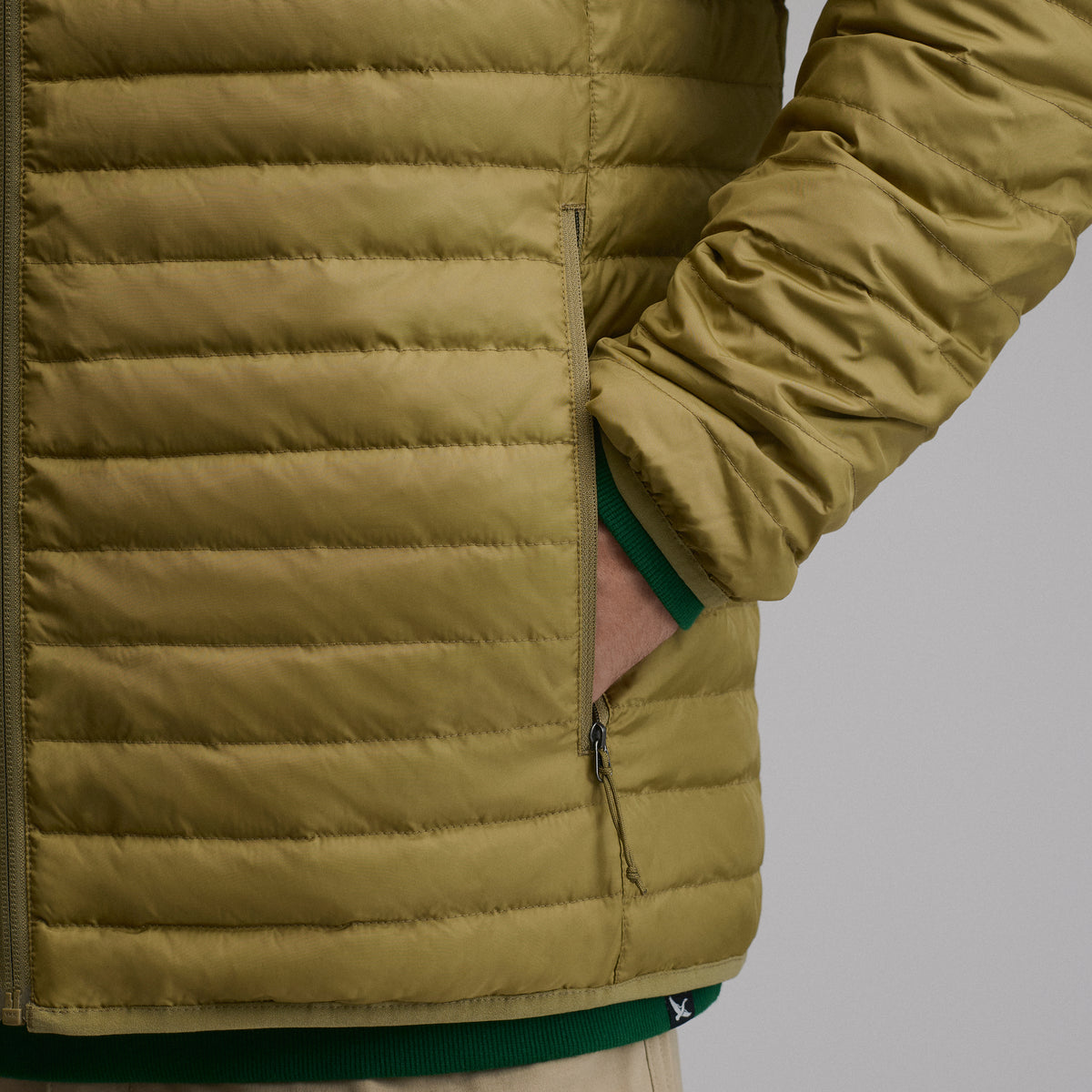 Microlight Down Jacket-Antique Pine-4