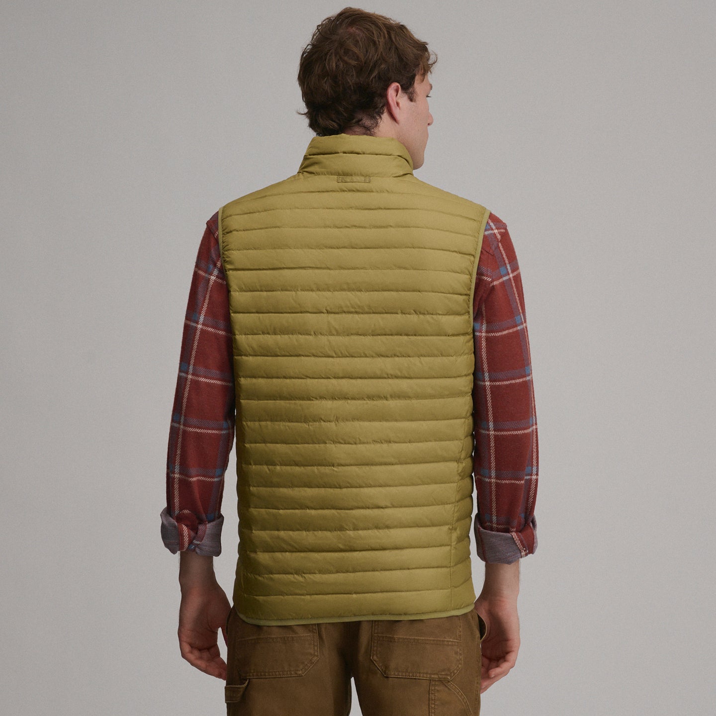 Microlight Down Vest-Antique Pine-2