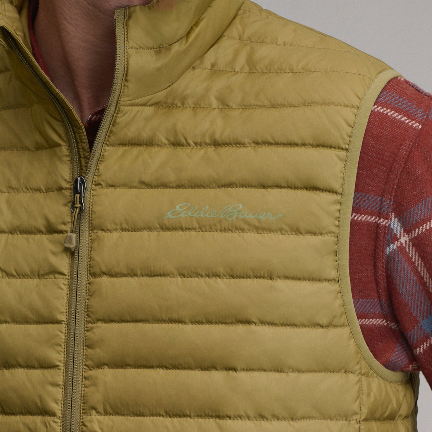 Microlight Down Vest-Antique Pine-3