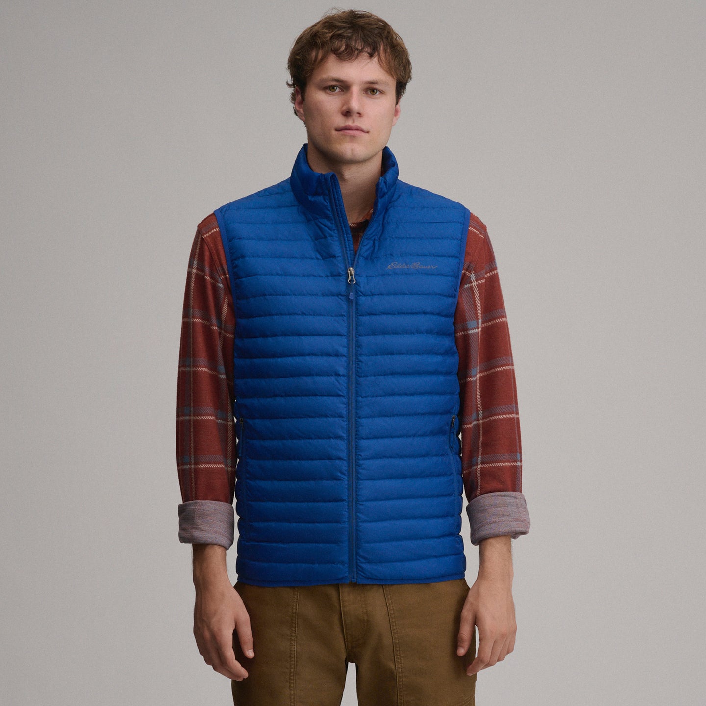 Microlight Down Vest-Royal-9