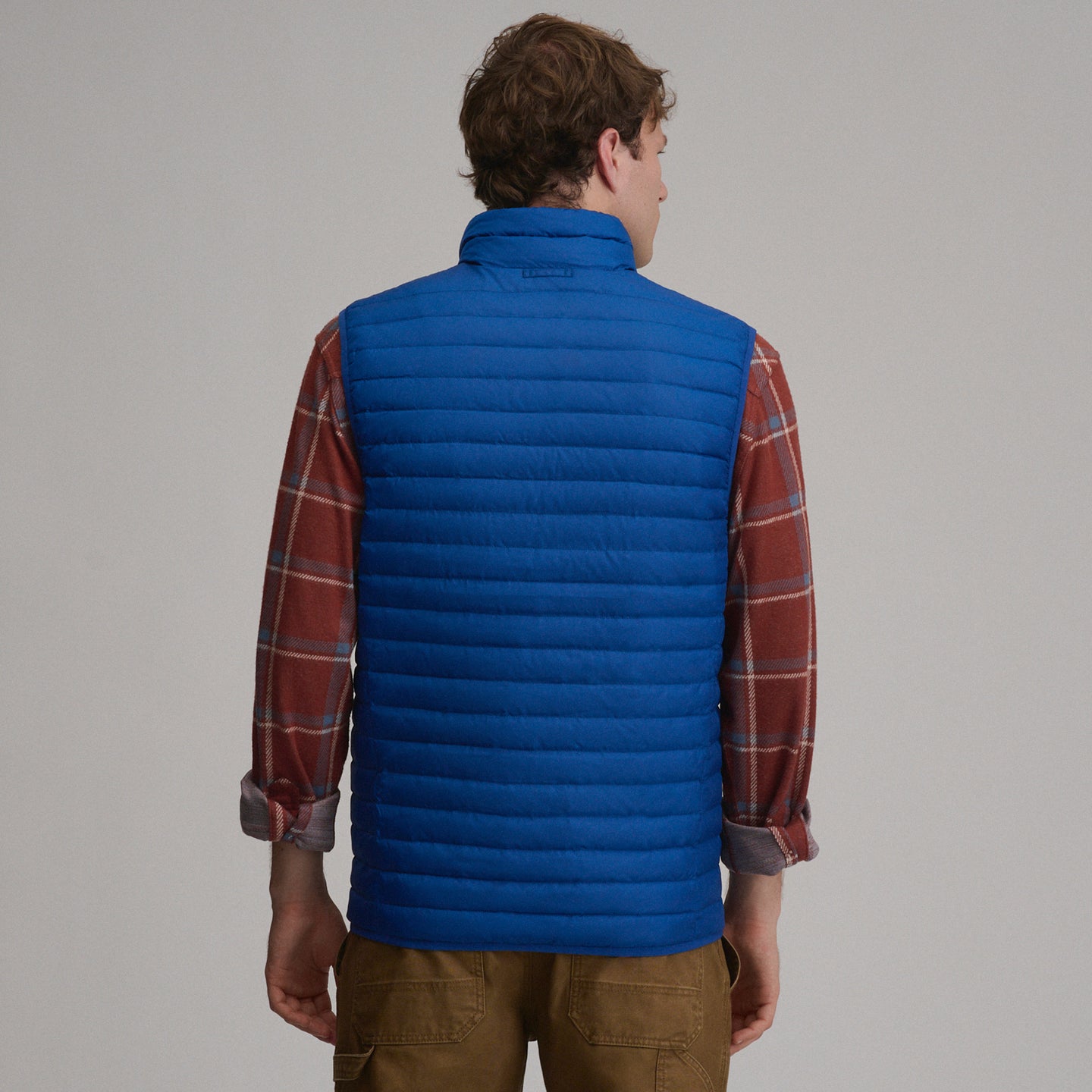 Microlight Down Vest-Royal-10