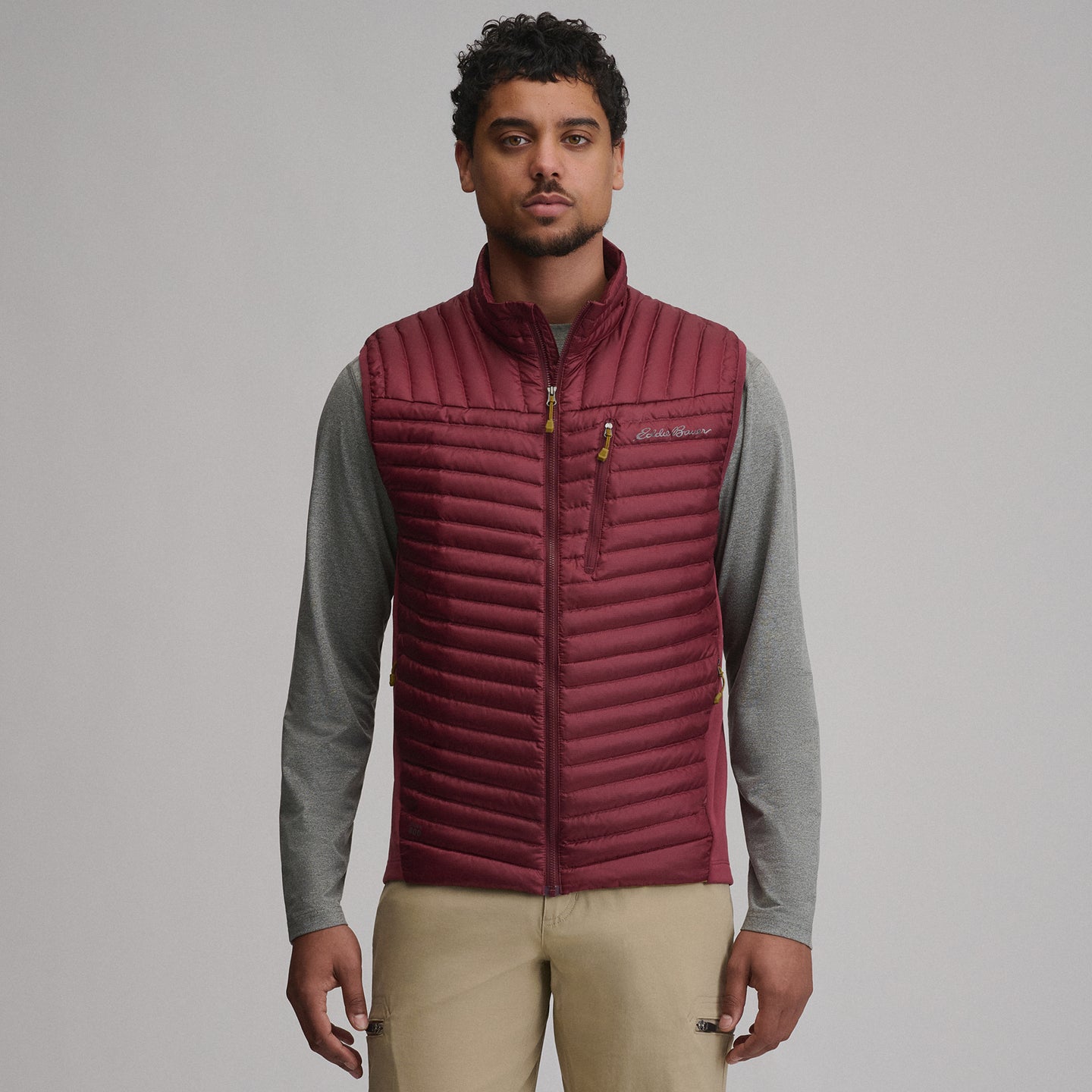 Men's MicroTherm® 2.0 Packable Down Vest-Dark Lava-1