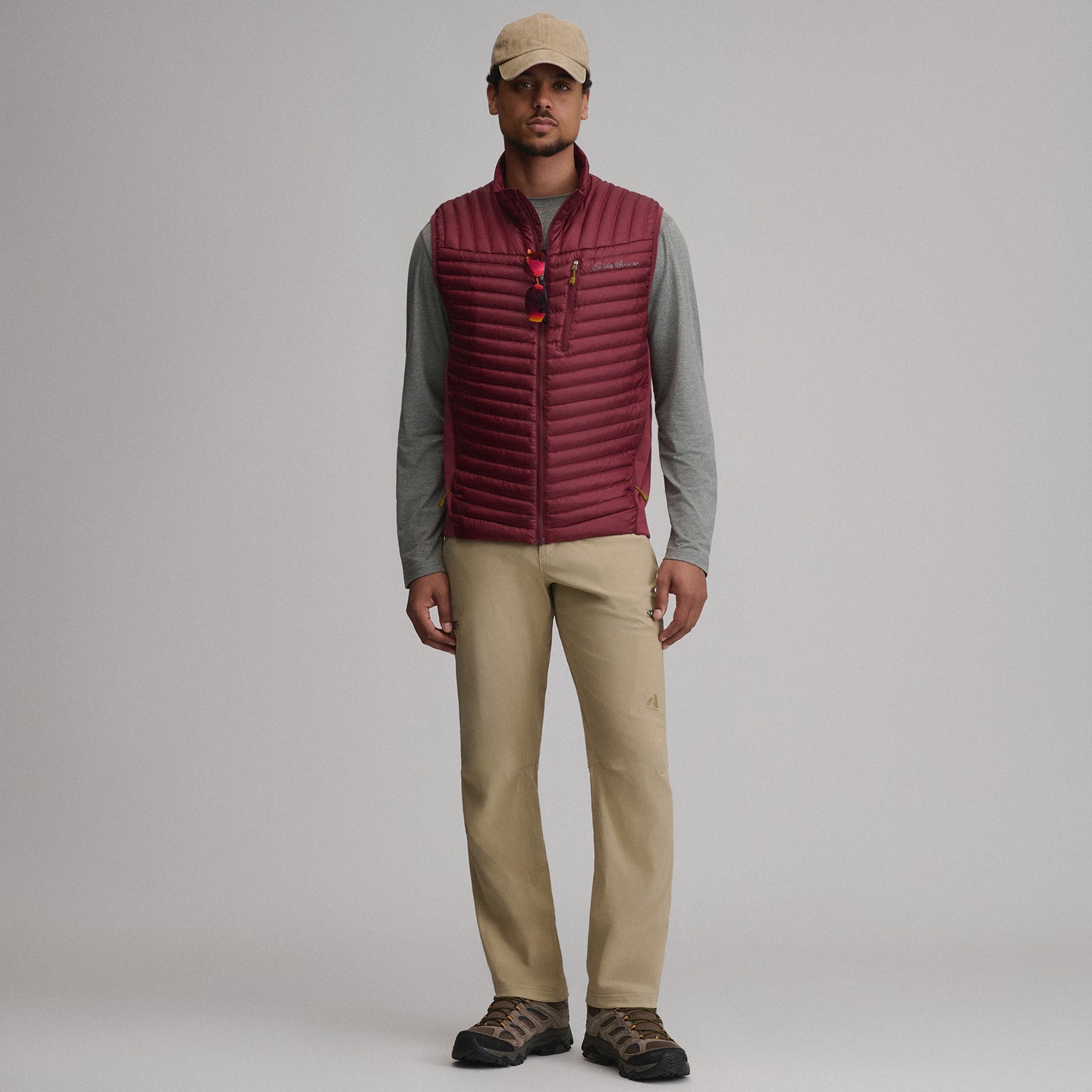 Men's MicroTherm® 2.0 Packable Down Vest-Dark Lava-5