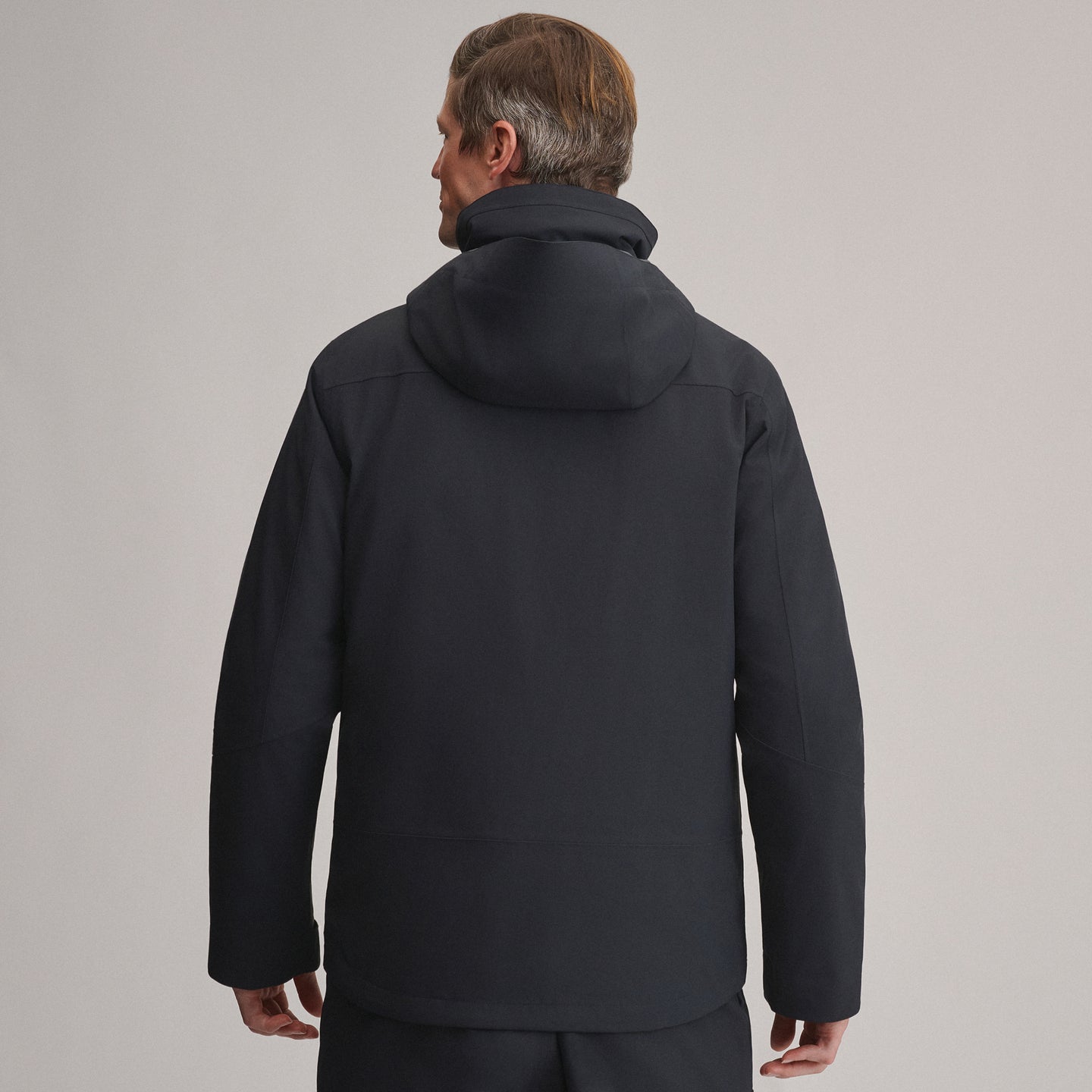 Men's Powder Search 2.0 3-In-1 Waterproof Down Ski Jacket-Black-2