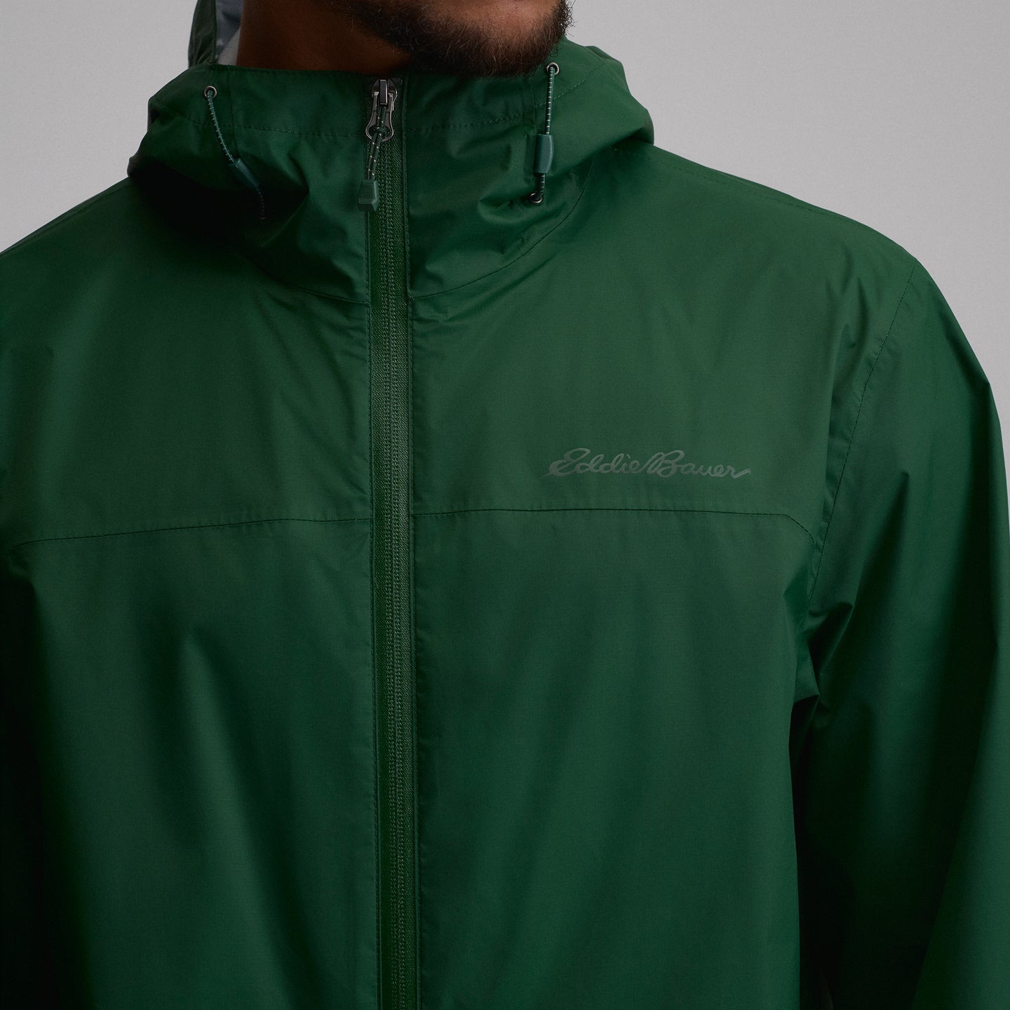 Men's RipPac® Pro Waterproof Hooded Rain Jacket-Asparagus-11