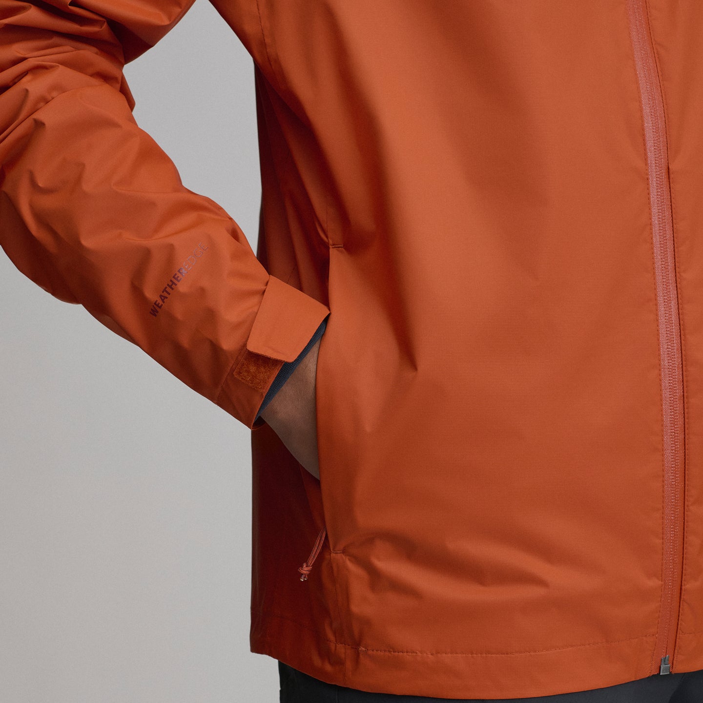 Men's RipPac® Pro Waterproof Hooded Rain Jacket-Picante-23