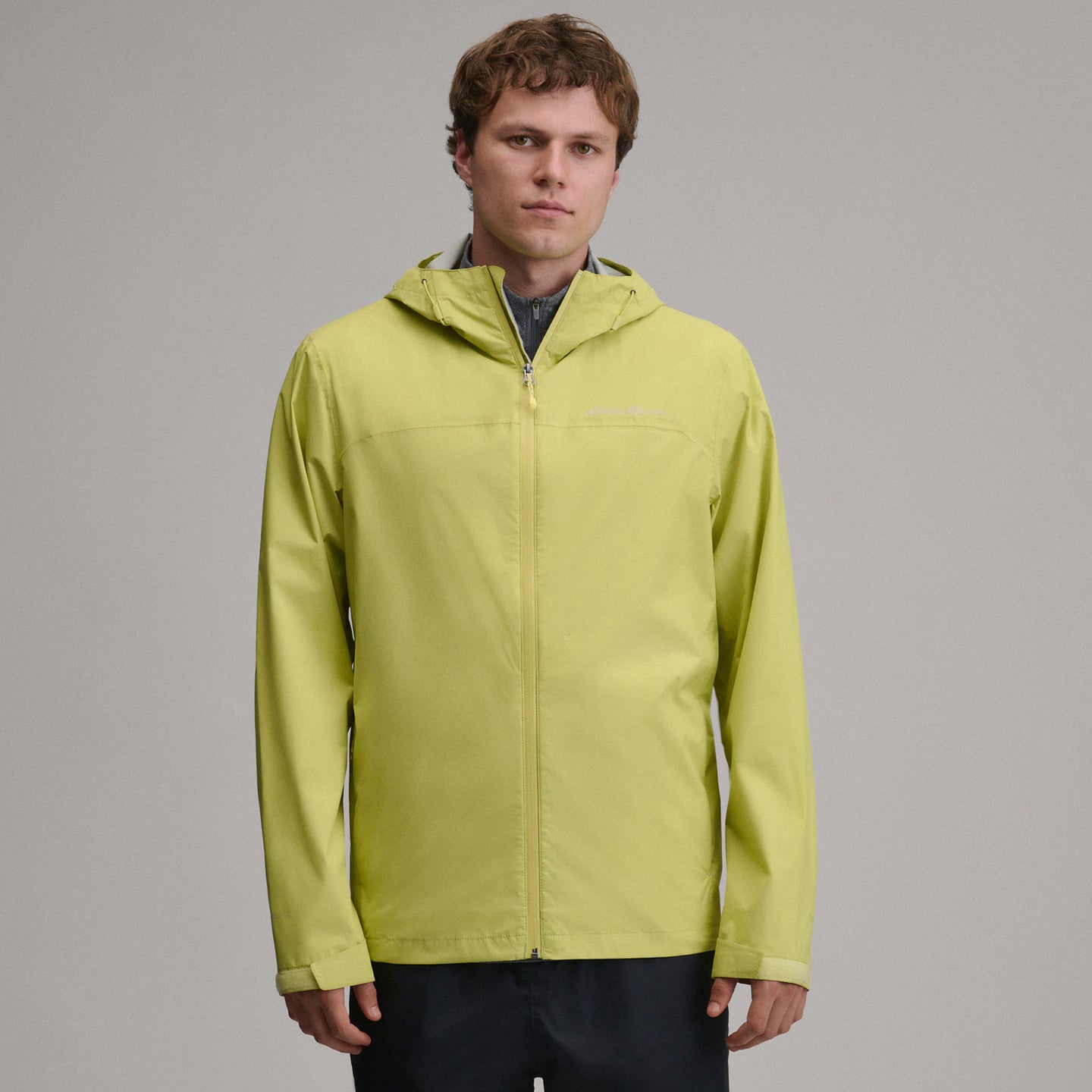 Men's RipPac® Pro Waterproof Hooded Rain Jacket-Pearl-25