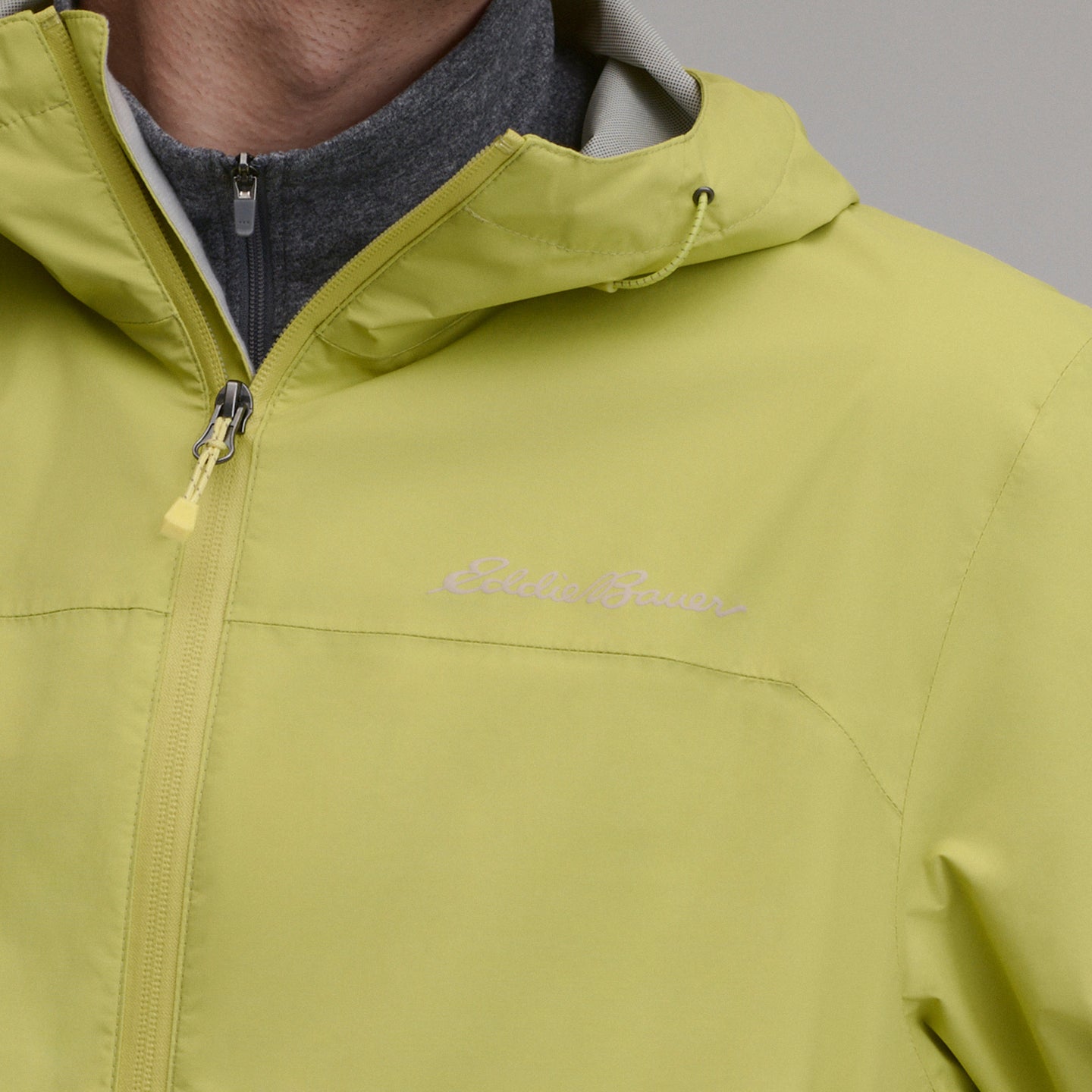 Men's RipPac® Pro Waterproof Hooded Rain Jacket-Pearl-29