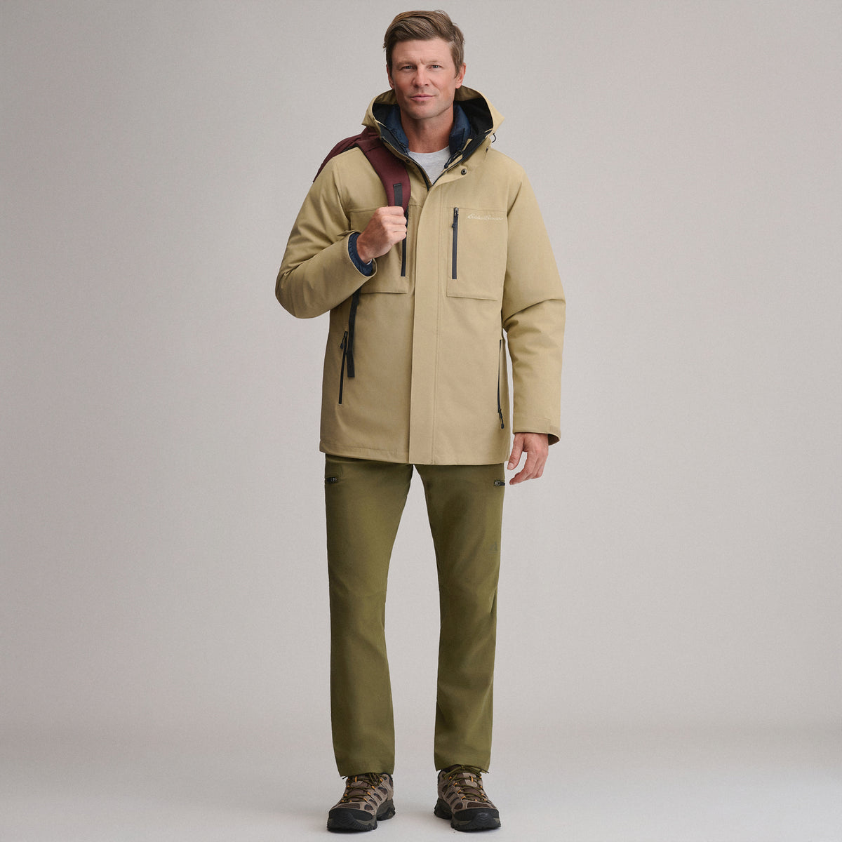 Men's Seabold 3-in-1 Parka-Light Khaki-12