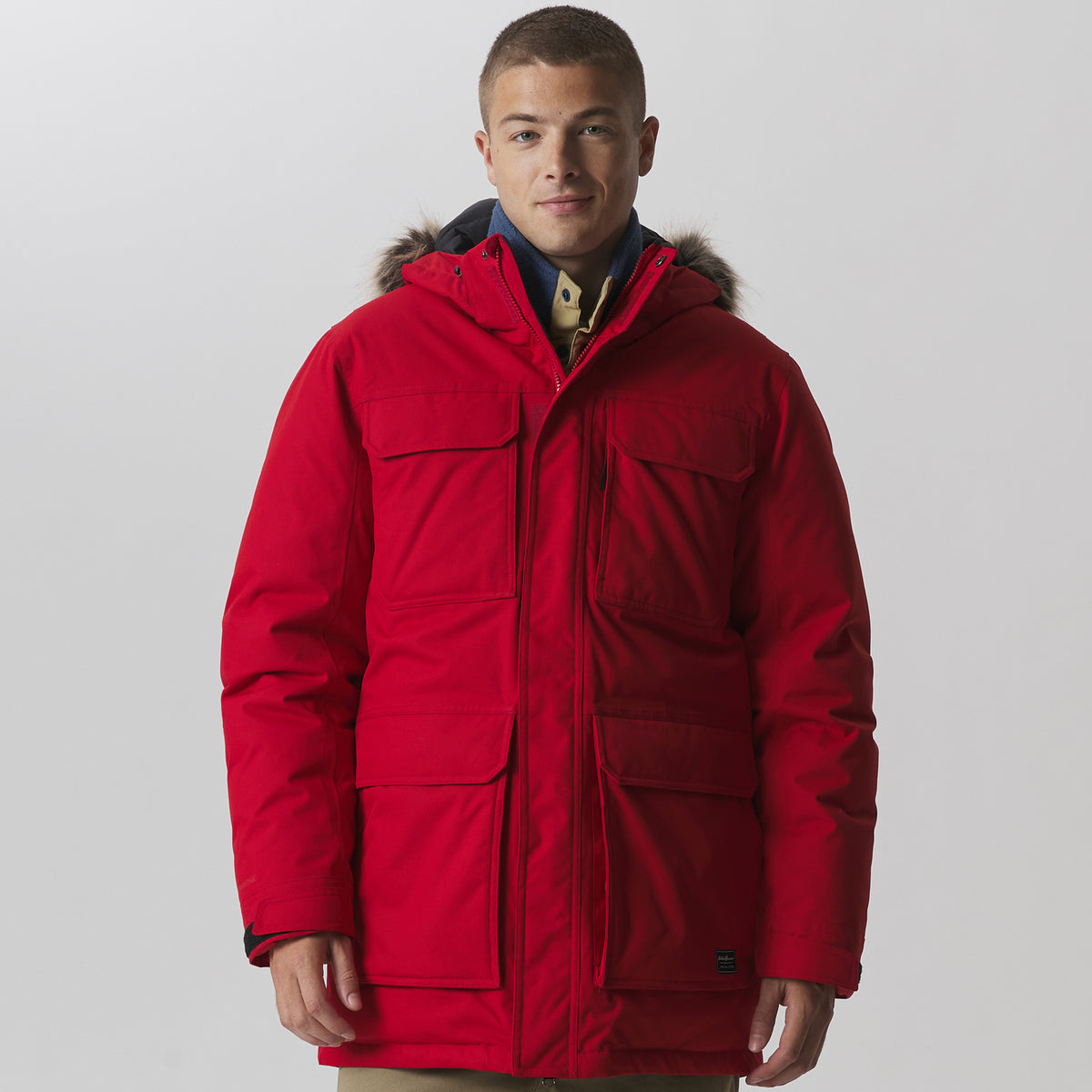 Men's Superior Arctic Down Parka-Cardinal-1