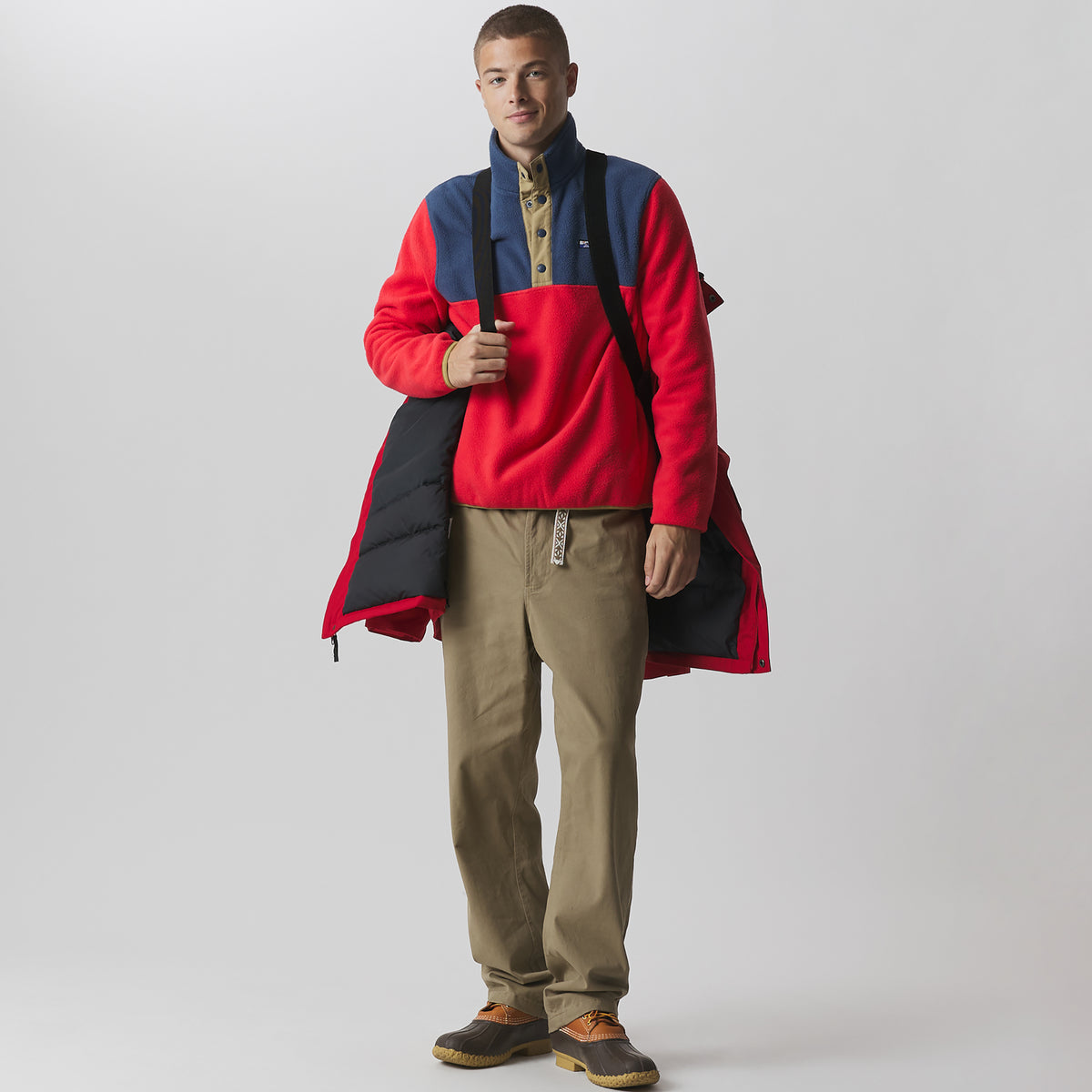 Men's Superior Arctic Down Parka-Cardinal-5