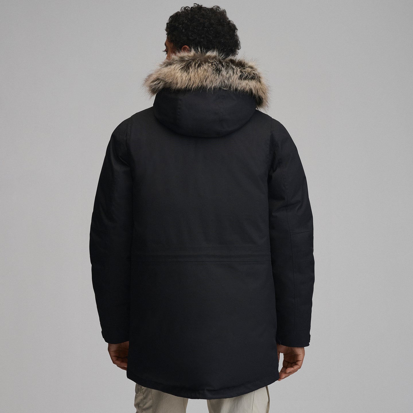 Superior Arctic Down Parka-Black-2