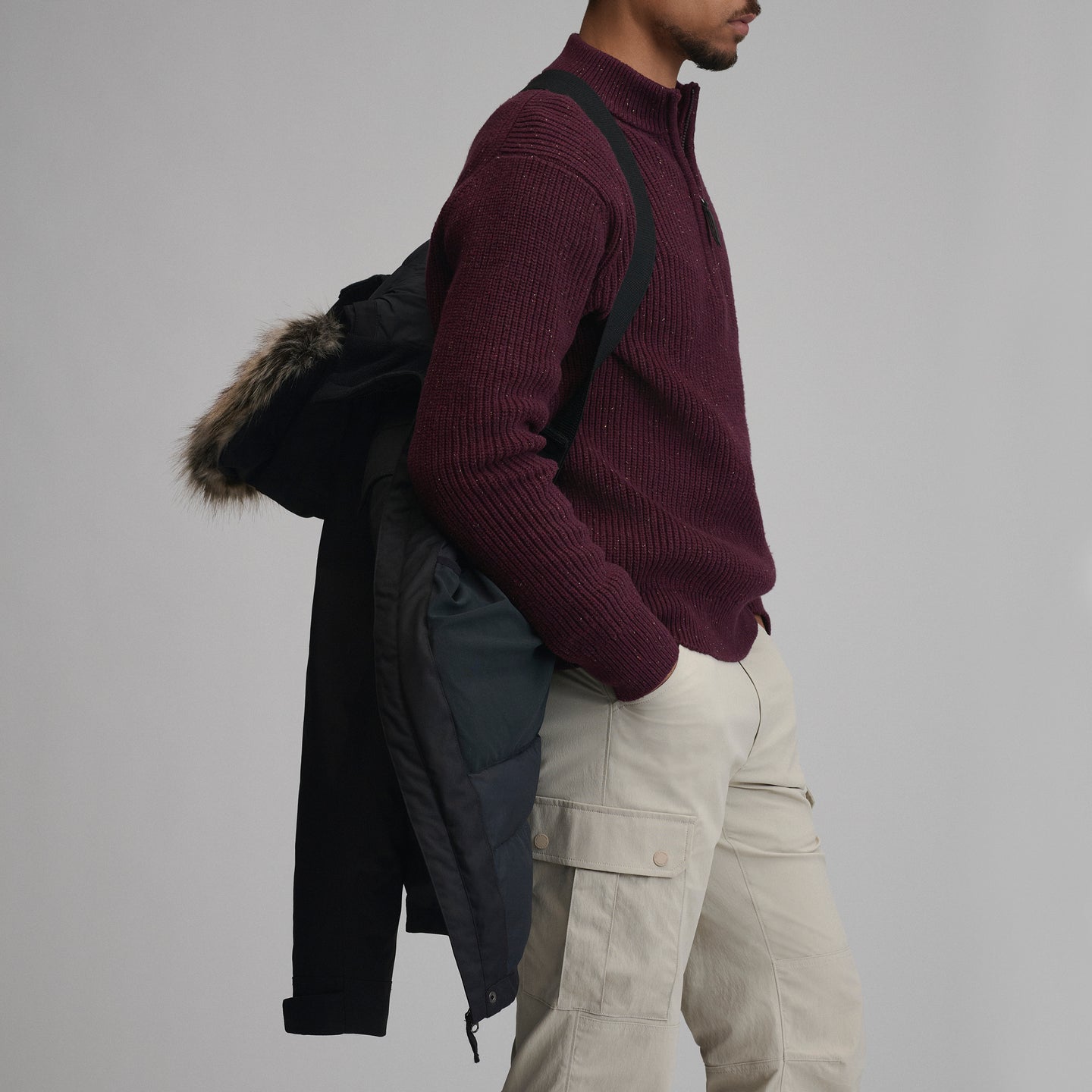 Superior Arctic Down Parka-Black-4