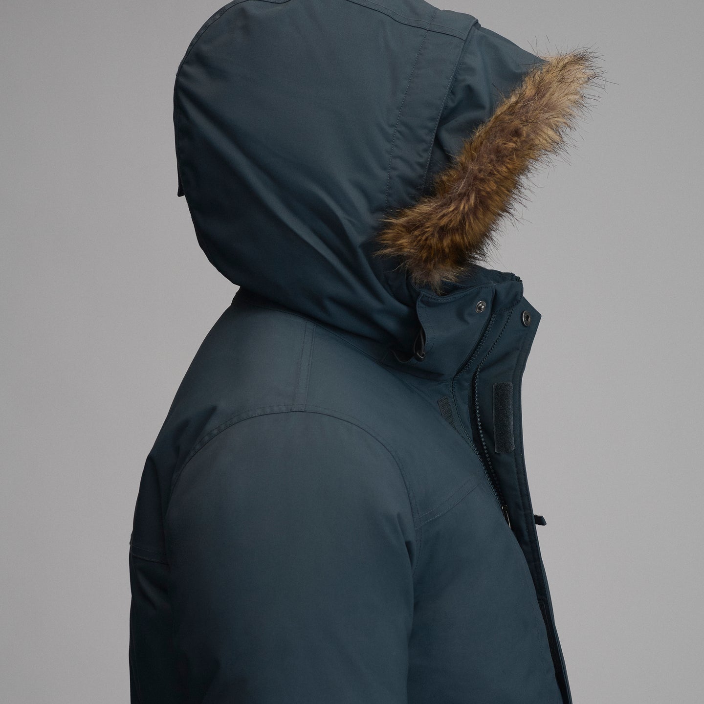 Men's Superior Down Waterproof Hooded Parka-Storm-23