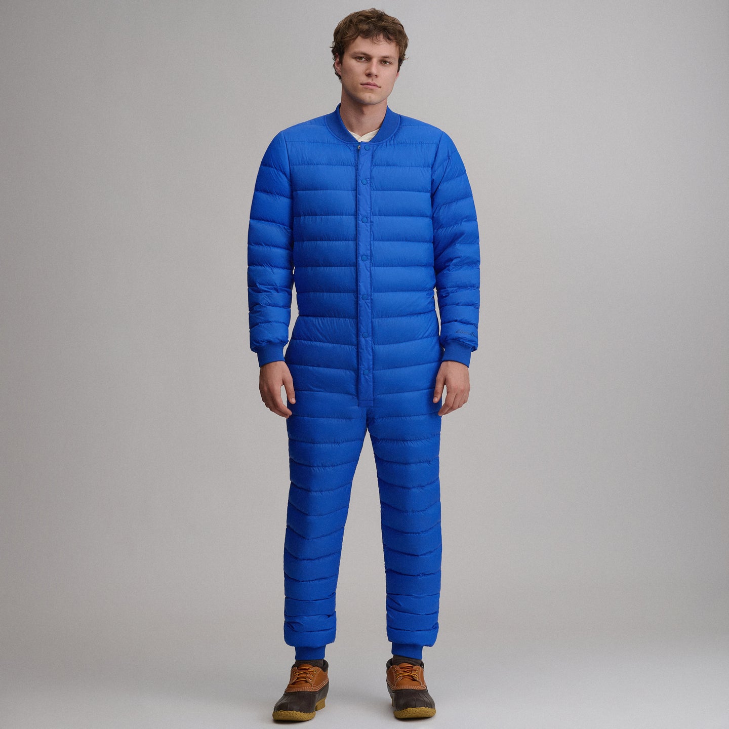 Men's Eddie's Camp Down Suit-Whistle Blue-7