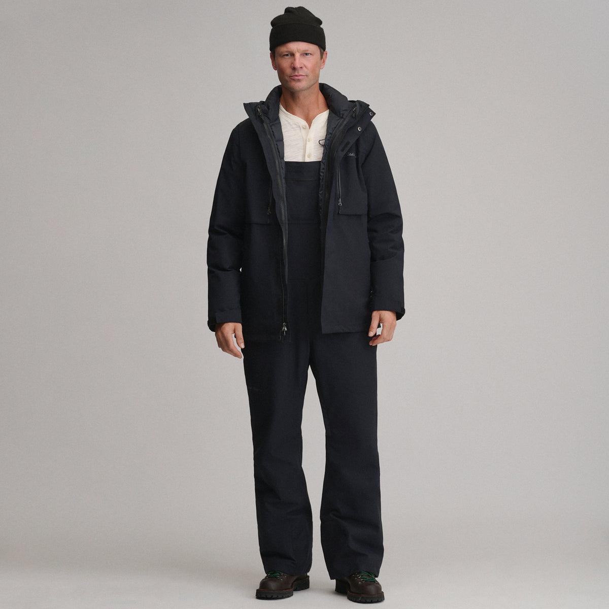 Powder Search Pro Insulated Bib-Black-6
