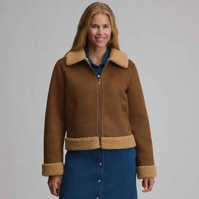 Women's Faux Shearling Jacket