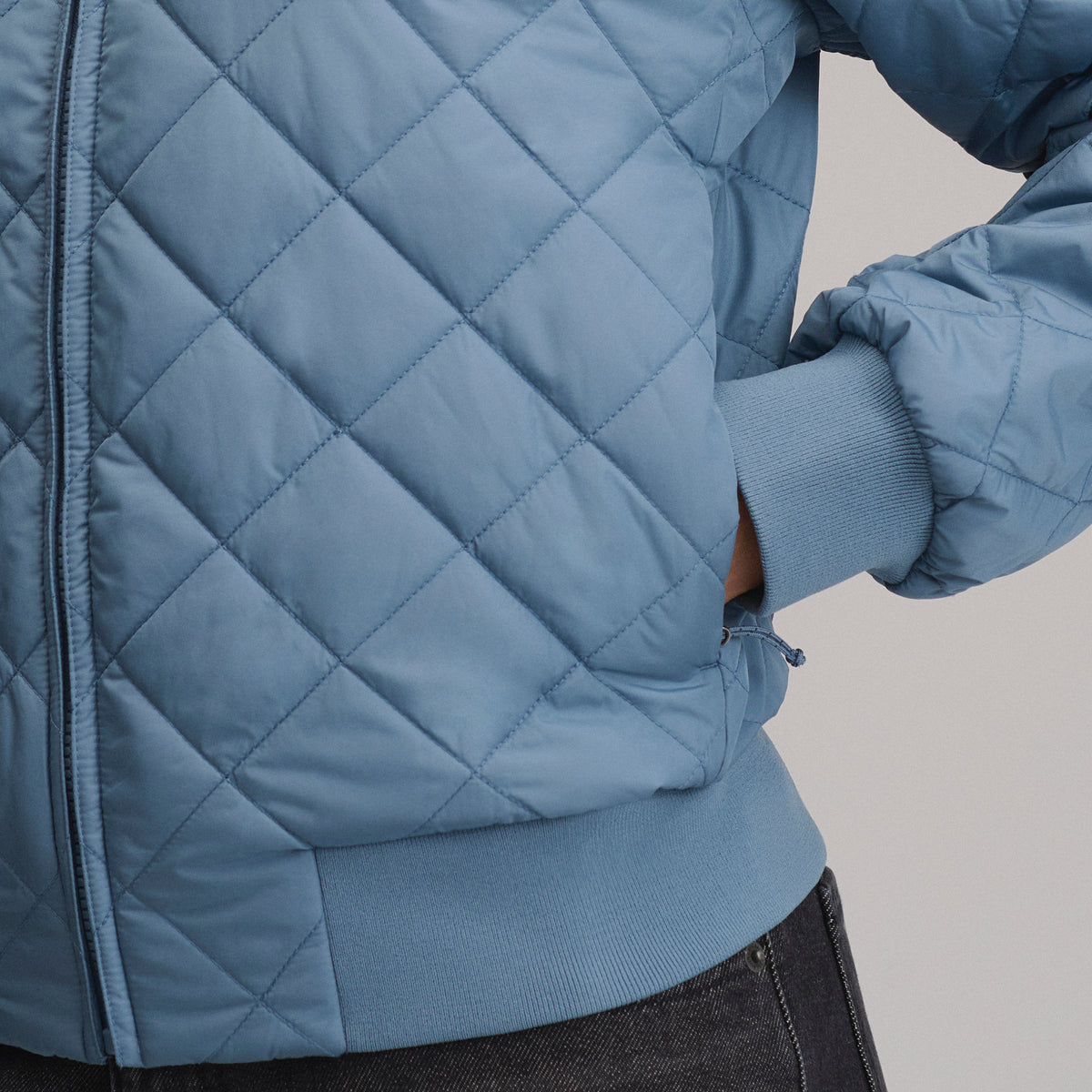 Quilted Bomber-Dark Horizon-7