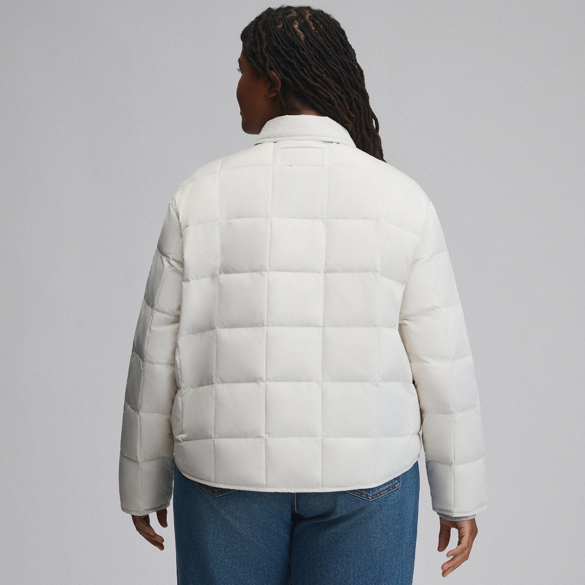Women's Hi-Low Hem Jacket-Vapour-6