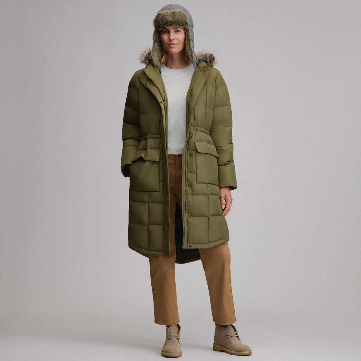 Women's Heritage Parka-Alder-5