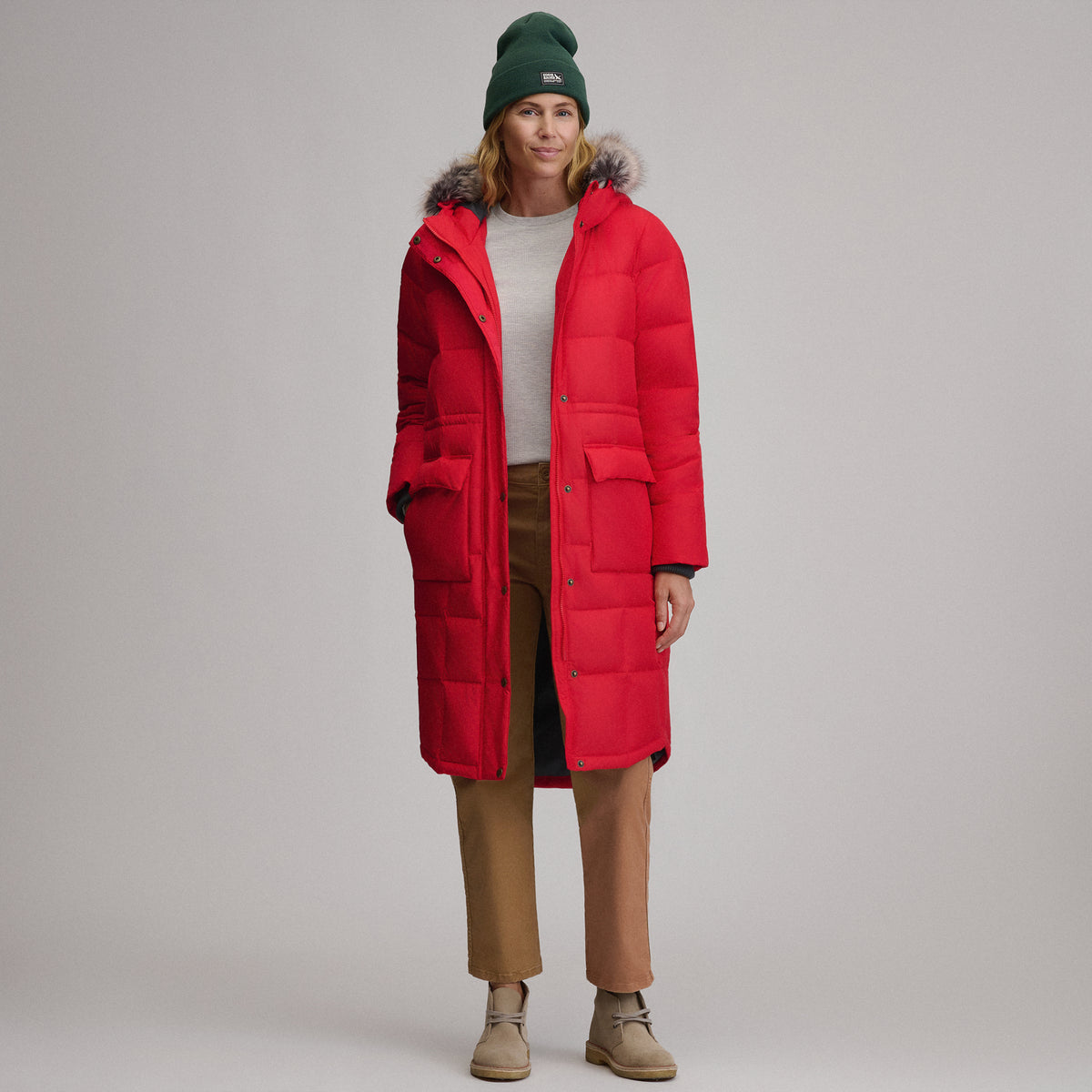 Women's Heritage Parka-Chili-15