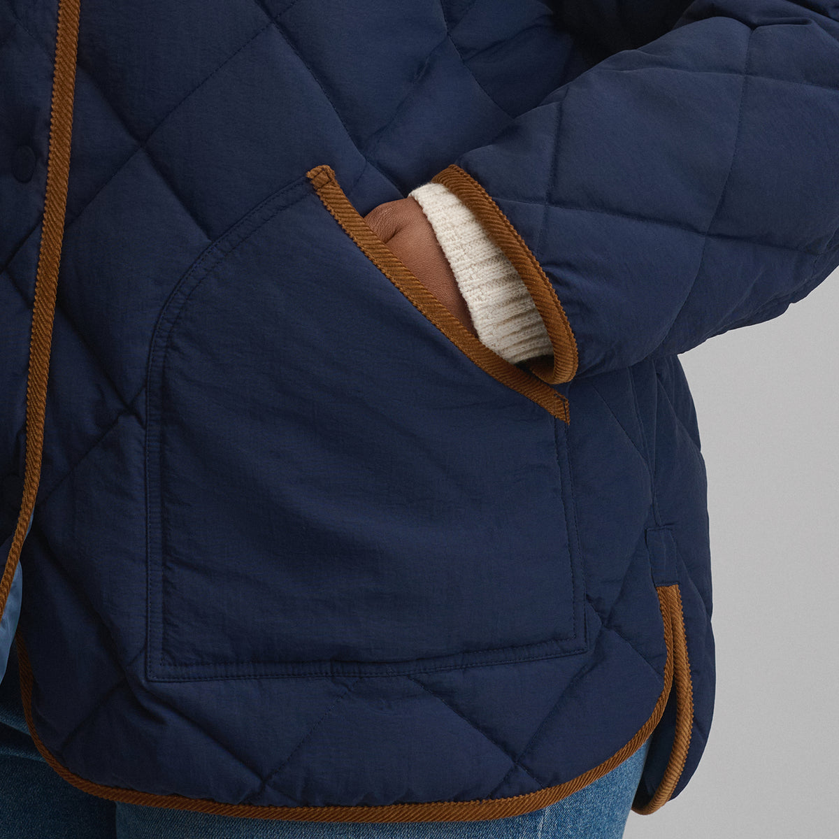 Women's Insulated Long Barn Coat-Brook-3