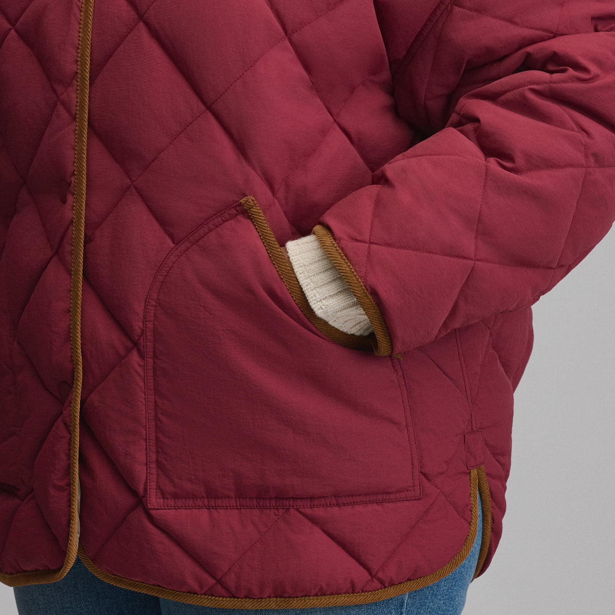 Women's Insulated Long Barn Coat-Blossom-7