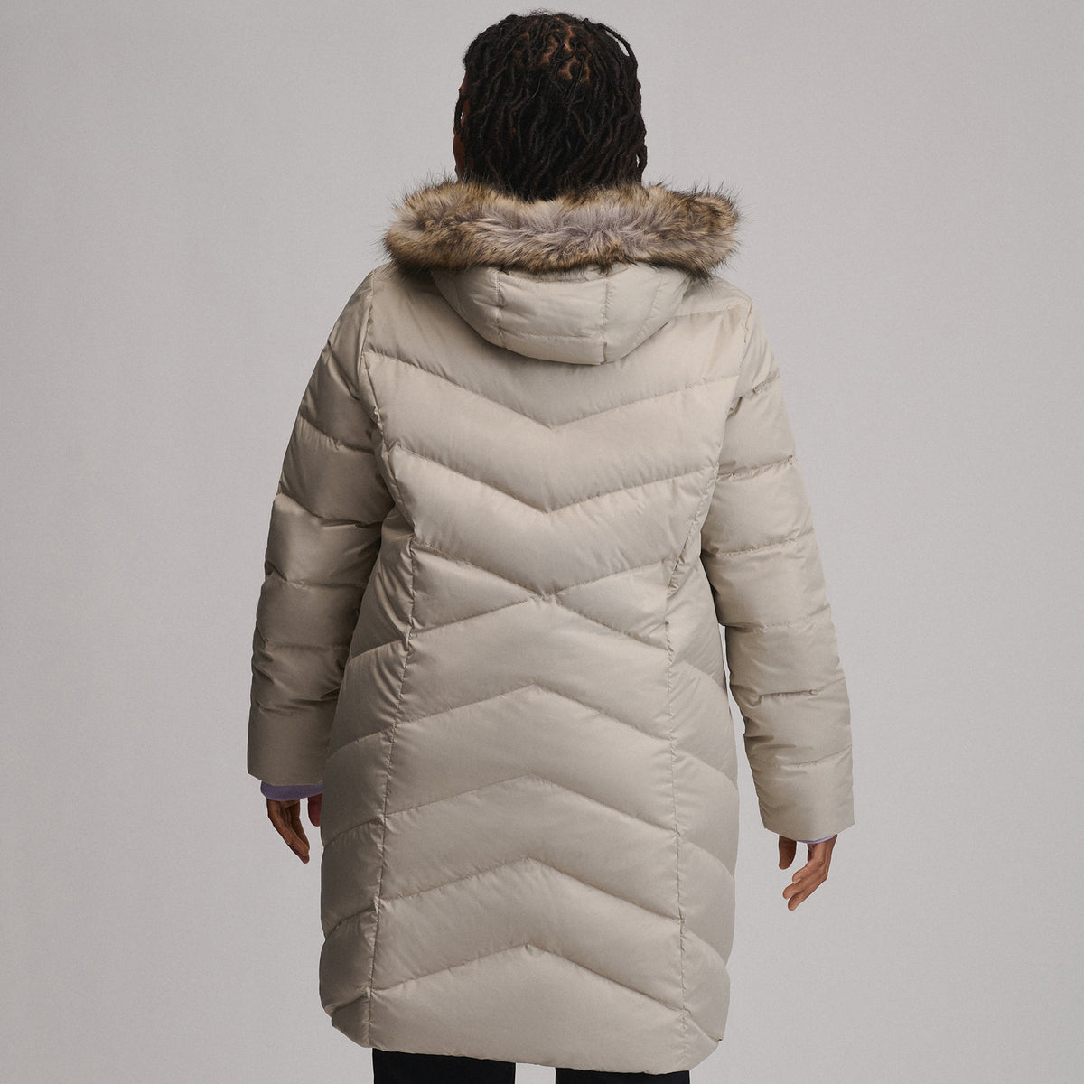 Women's Classic Down Parka-Pumice-2