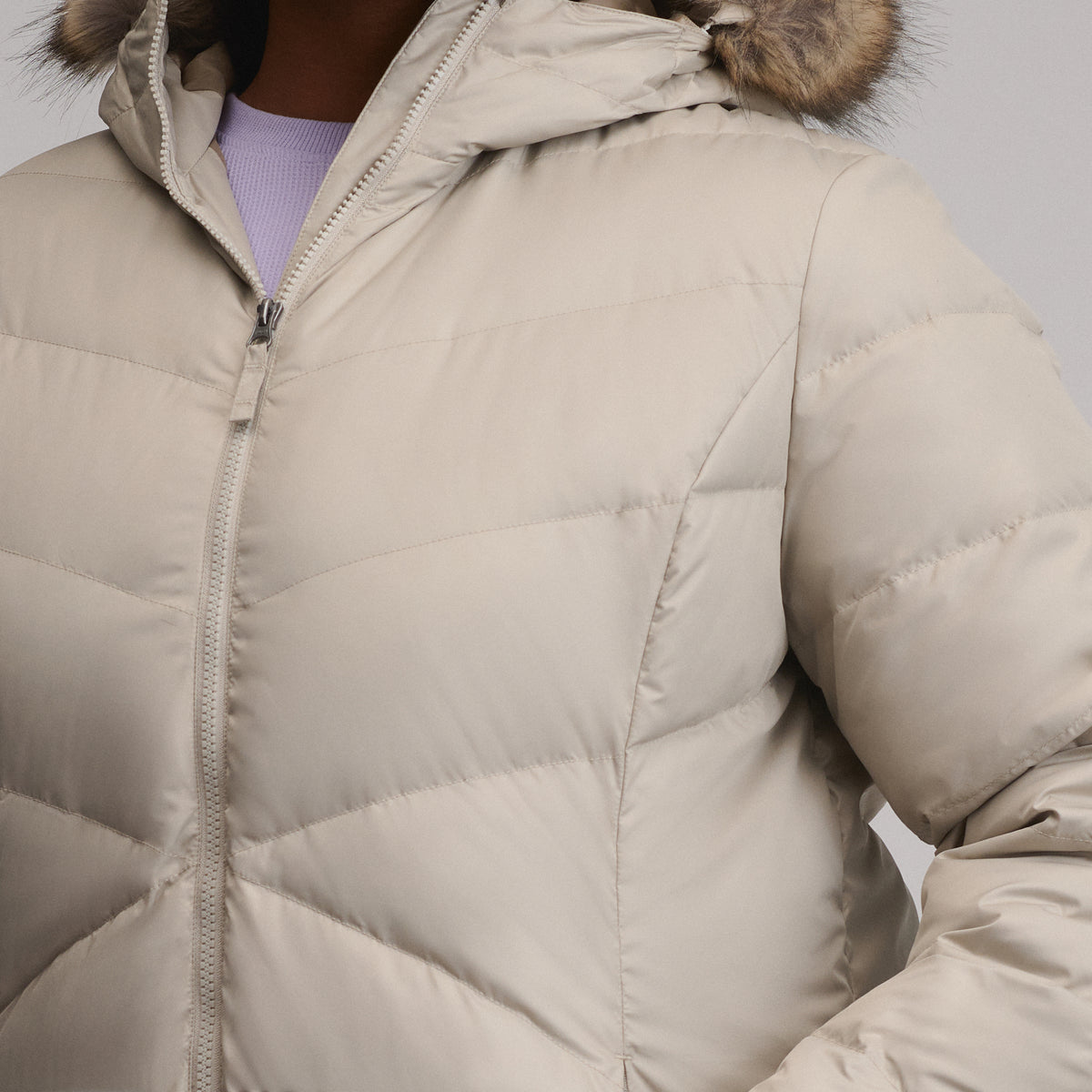 Women's Classic Down Parka-Pumice-4