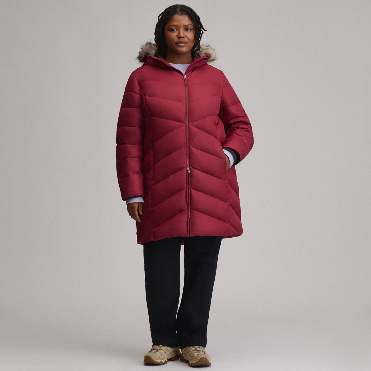 Women's Classic Down Parka-Cascade-15
