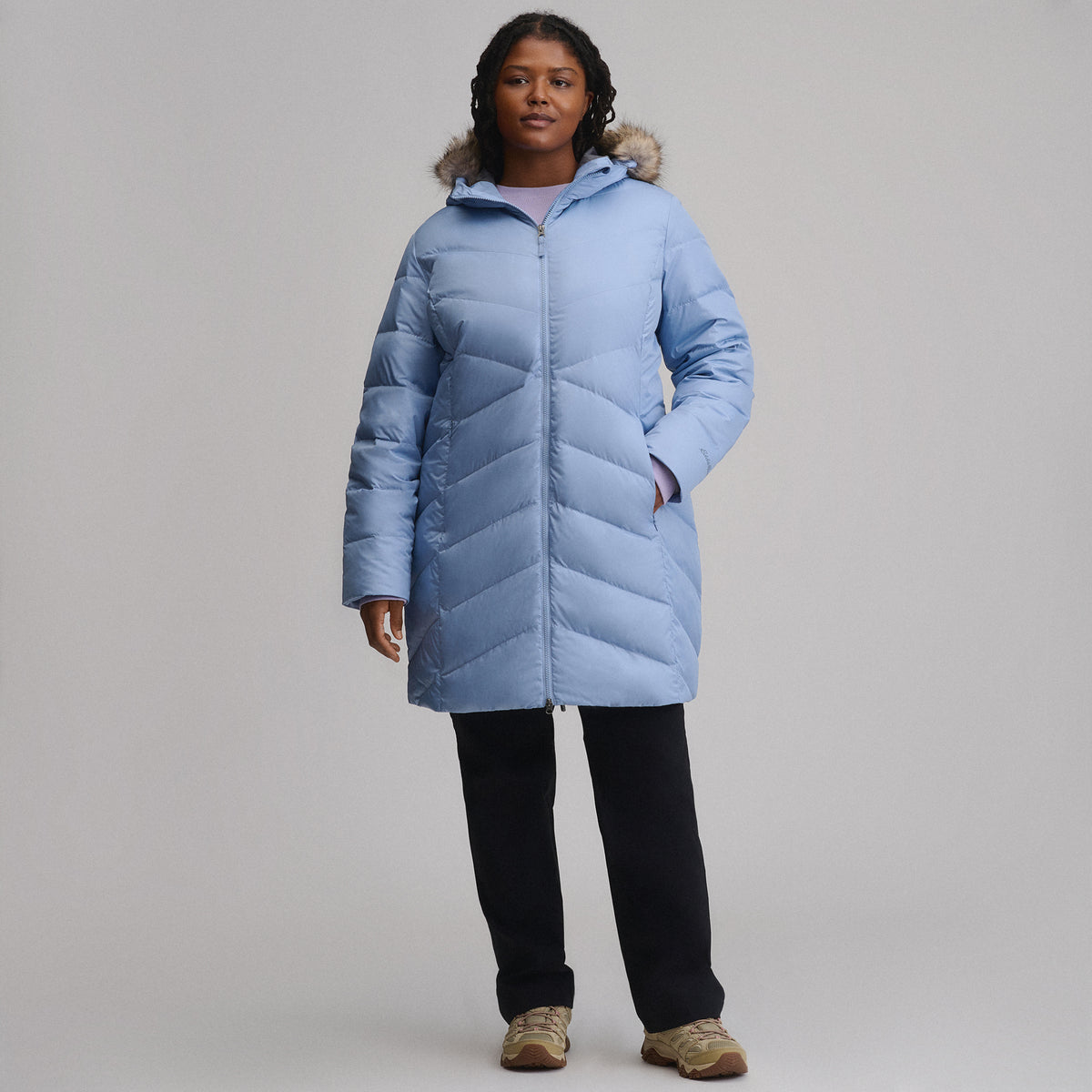 Women's Classic Down Parka-Blossom-20