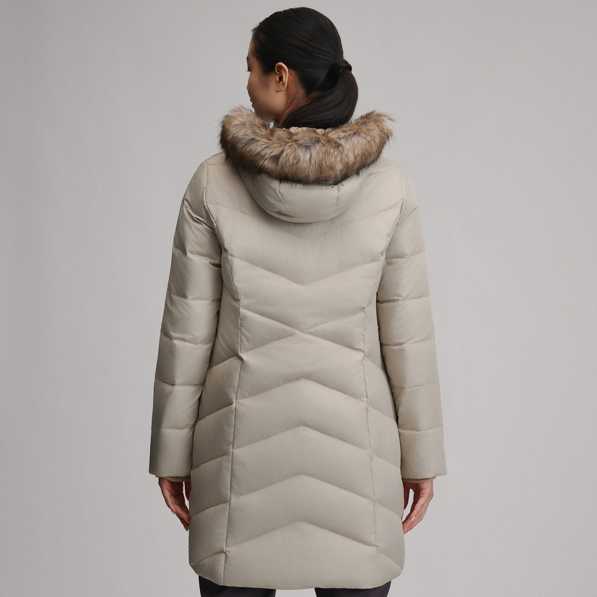 Women's Classic Down Parka-Pumice-2