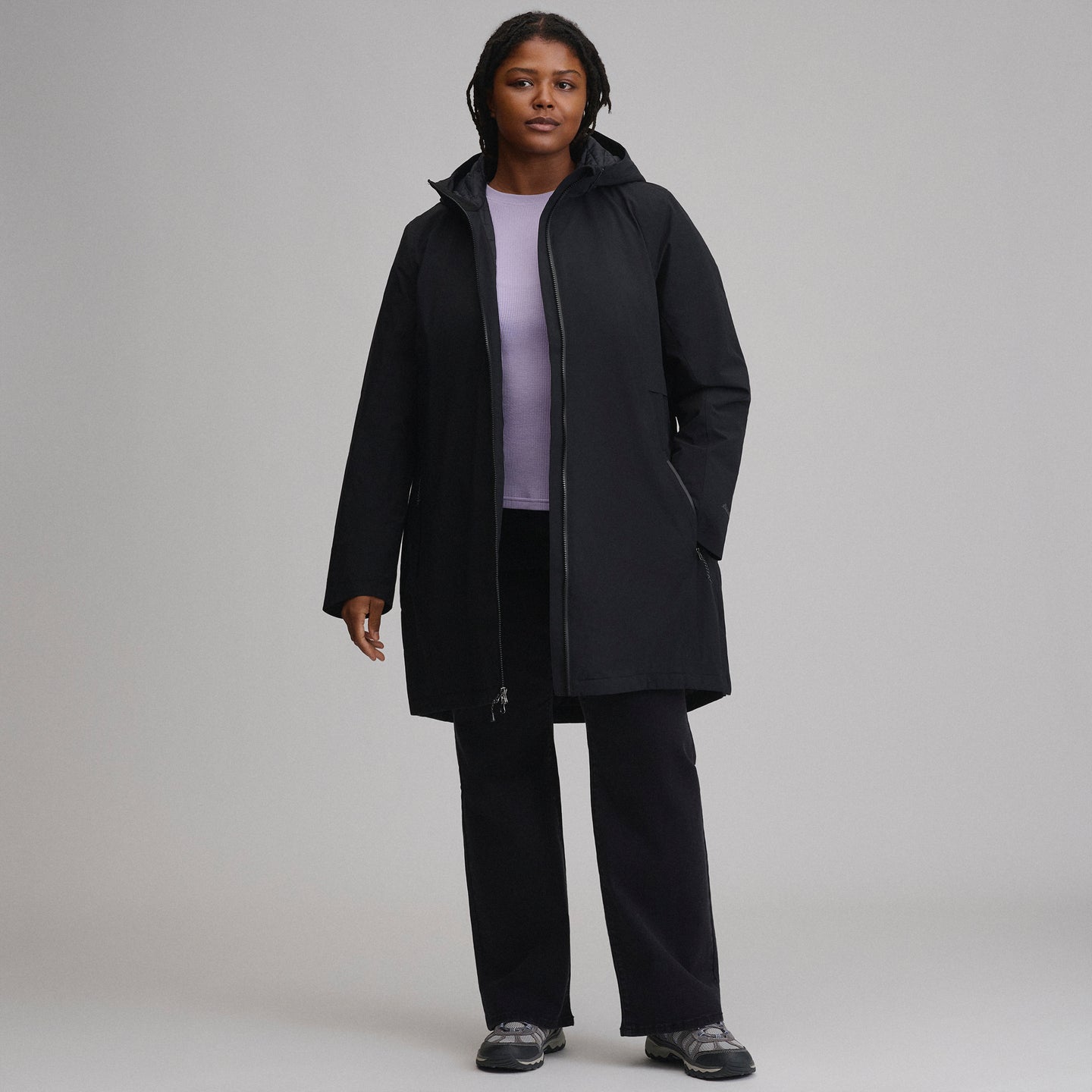 Women's Cloud Cap Stretch Insulated Parka-Black-11