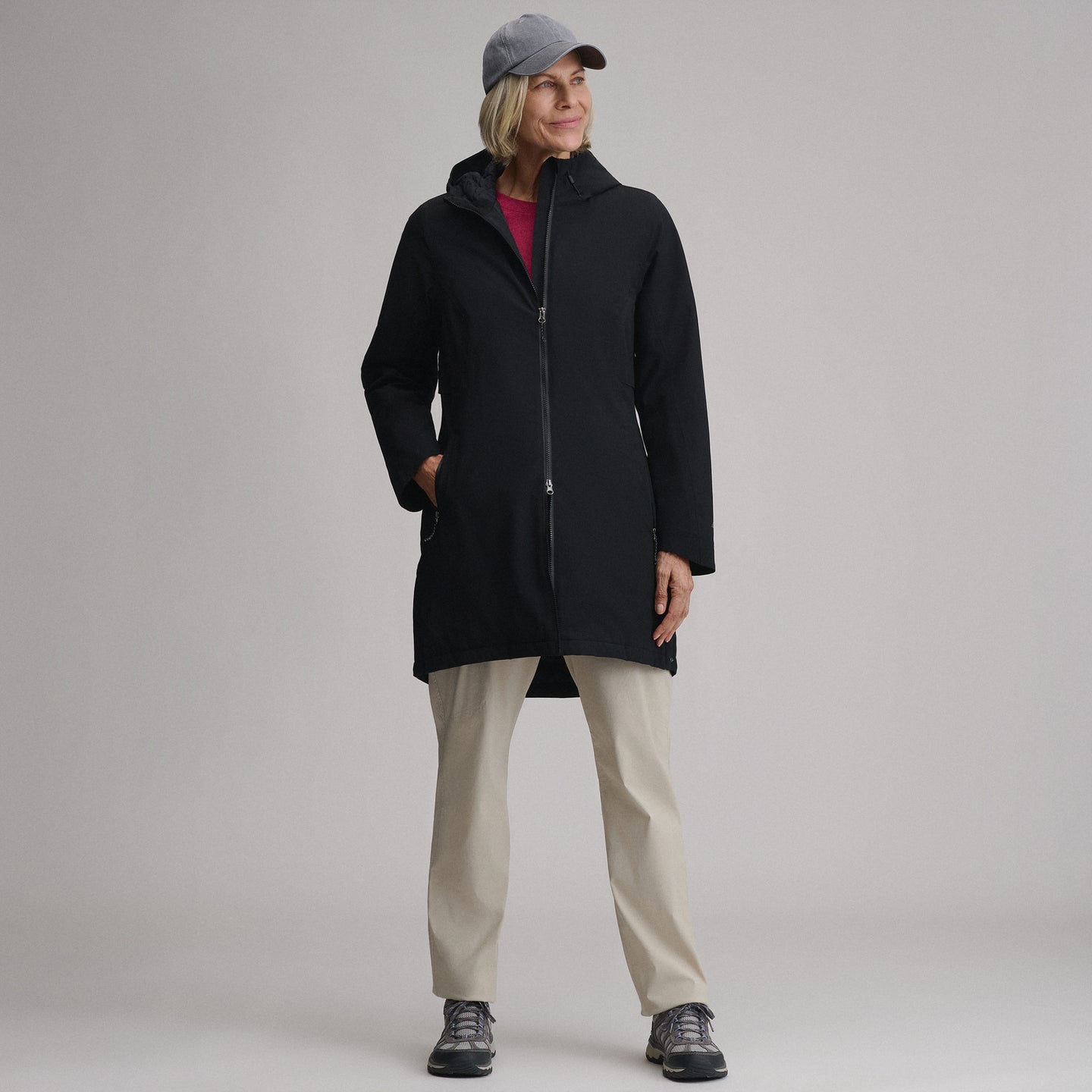 Women's Cloud Cap Stretch Insulated Parka-Black-5