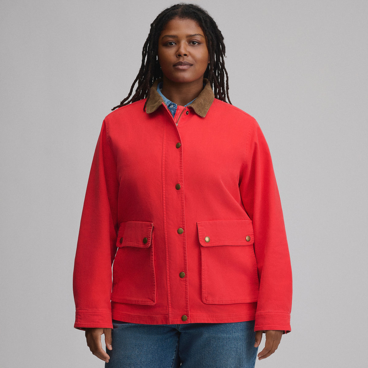 Women's EB Barn Coat-Cayenne-1