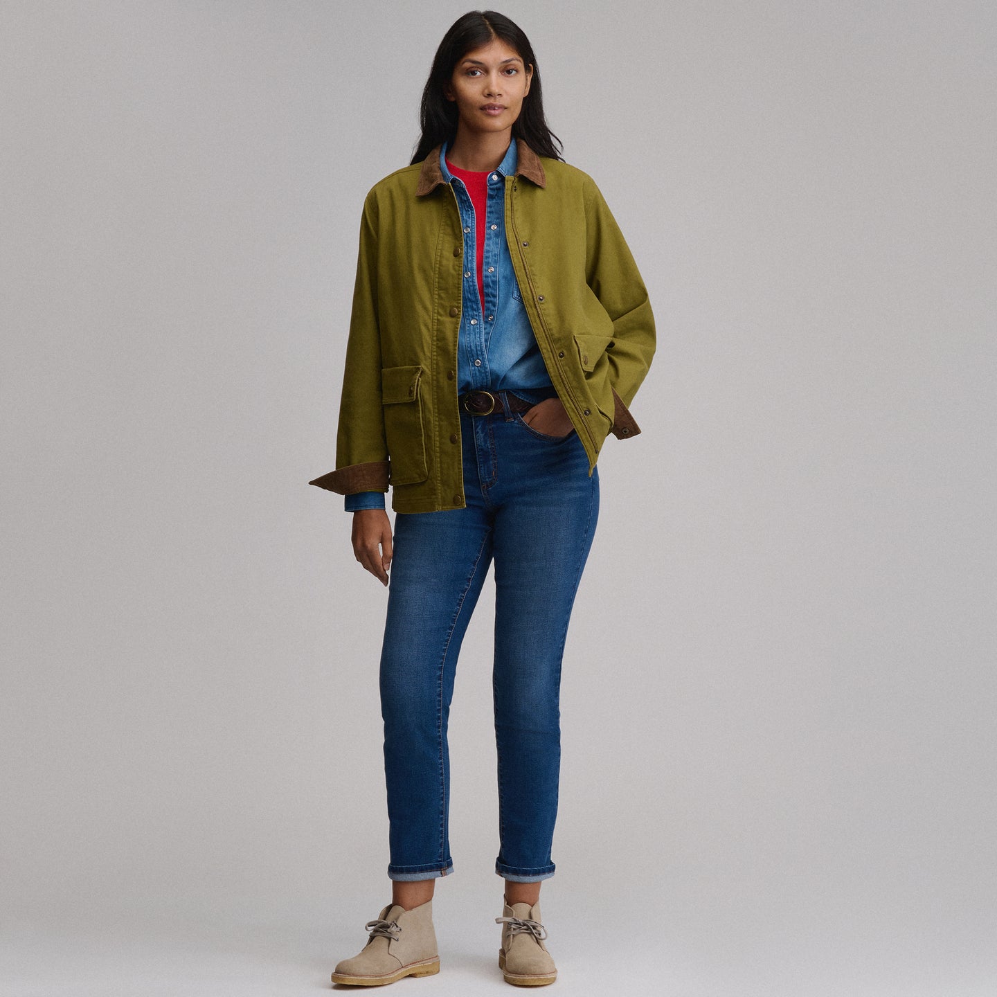 EB Barn Jacket-Seaweed-4