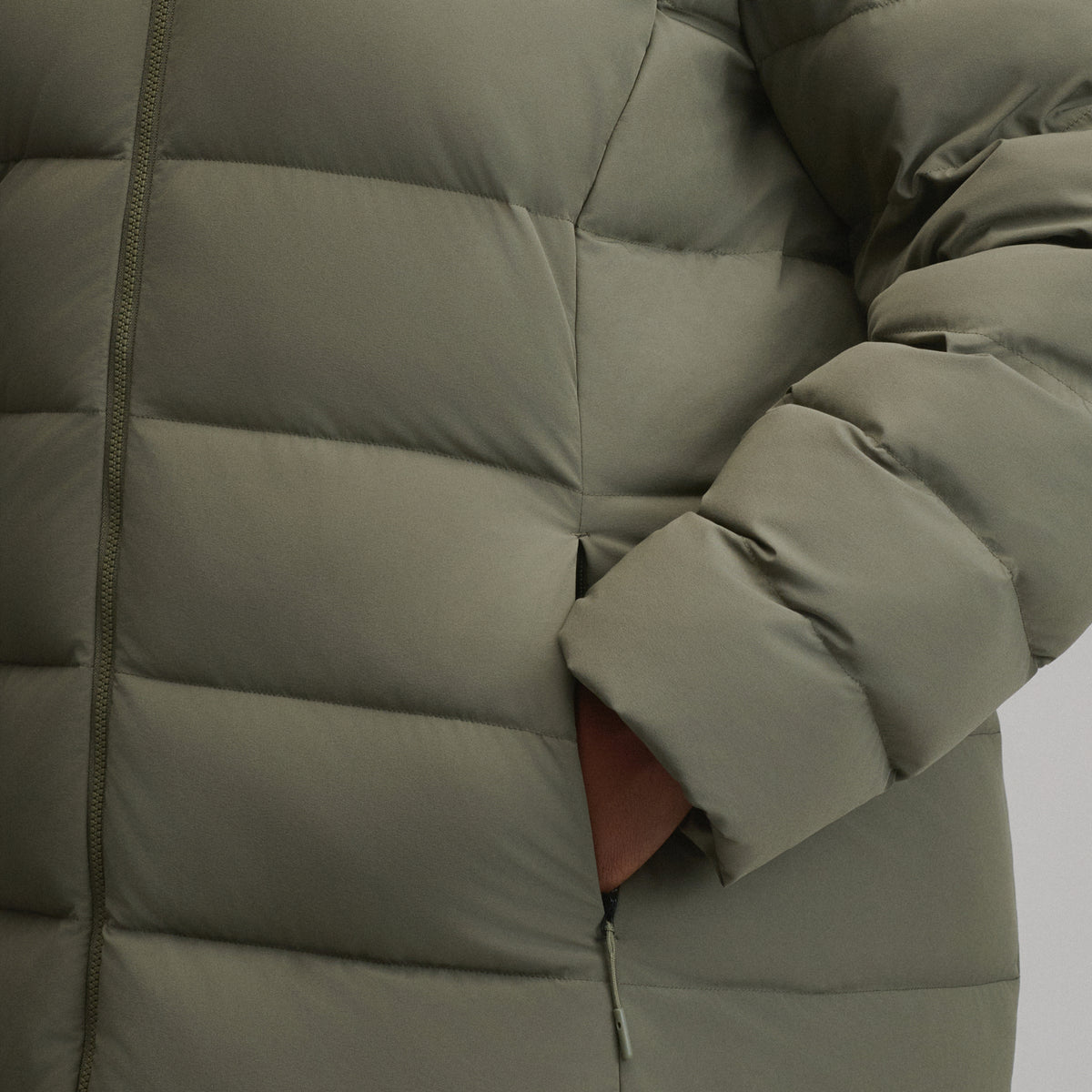 EB Stretch Down Duffle-Sprig-8