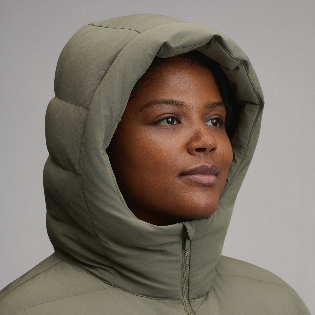 EB Stretch Down Duffle-Sprig-9