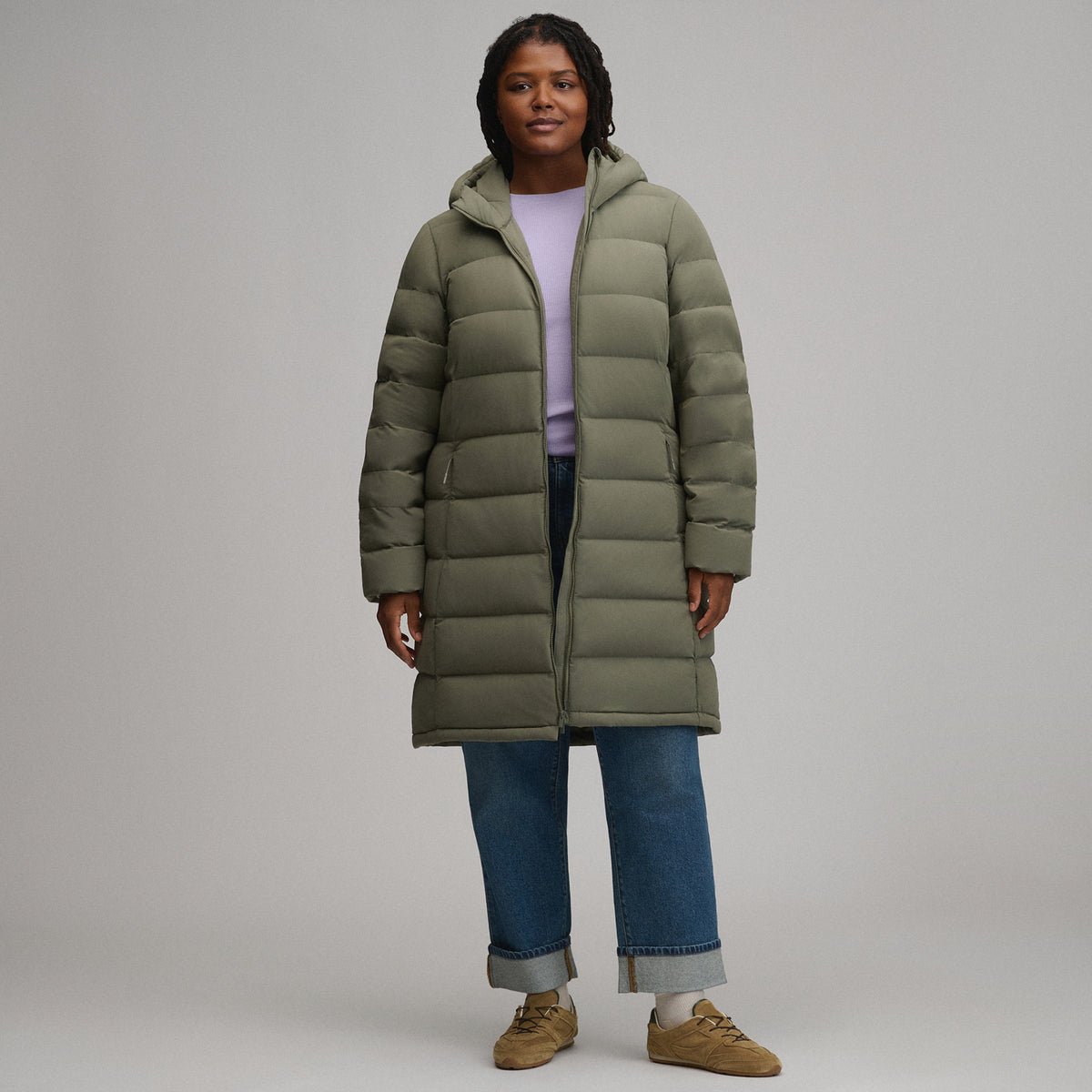 EB Stretch Down Duffle-Sprig-10