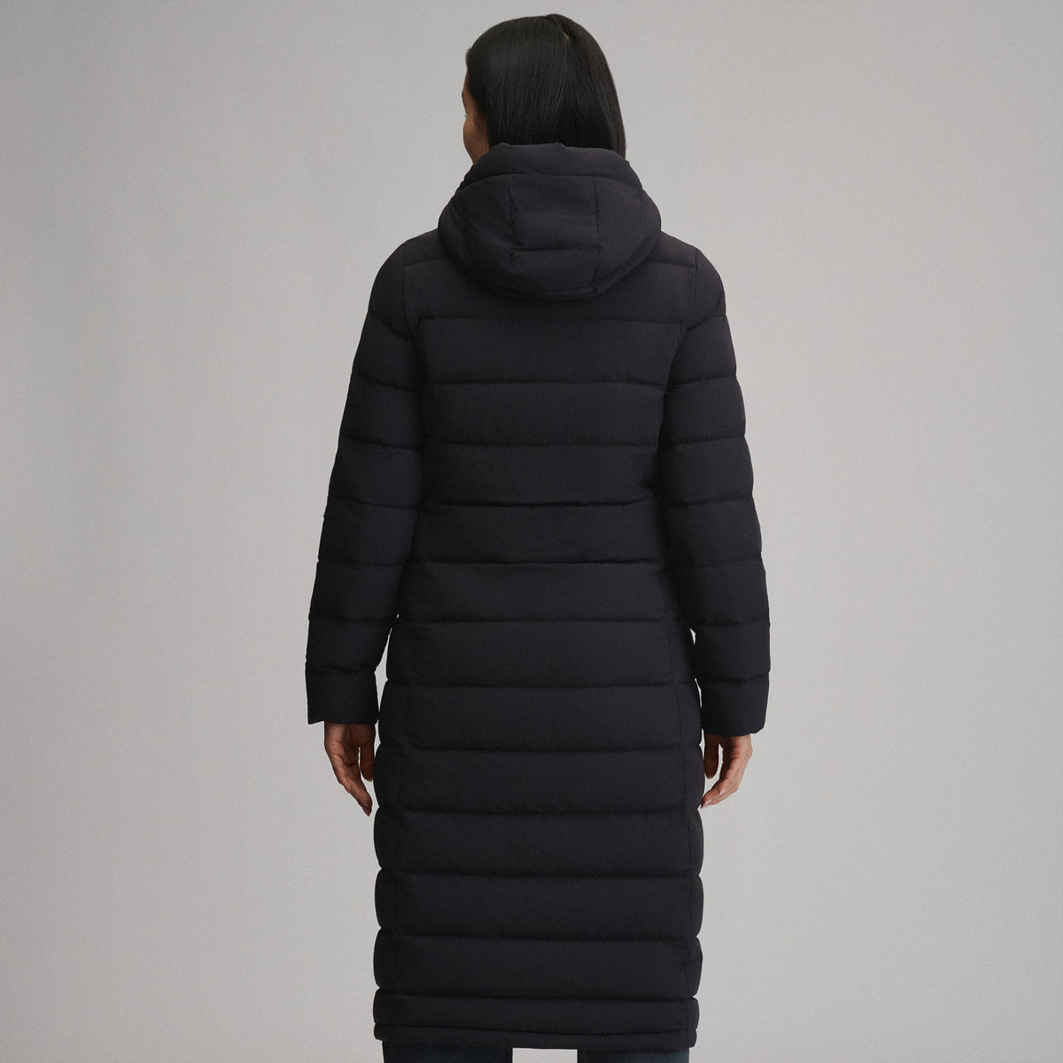 EB Stretch Down Duffle-Black-2