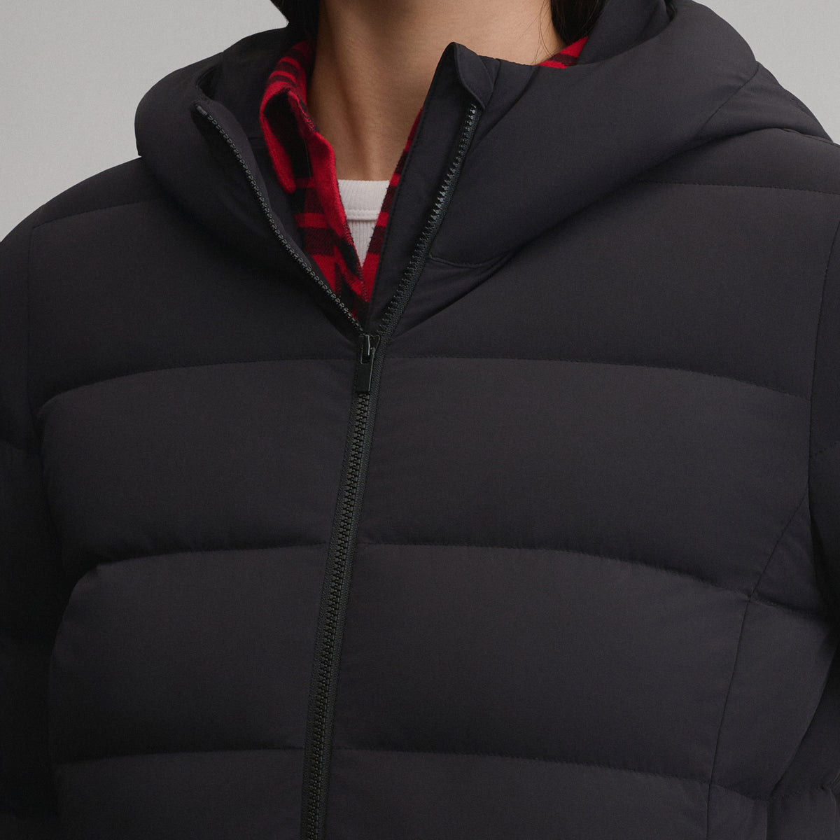 EB Stretch Down Duffle-Black-3