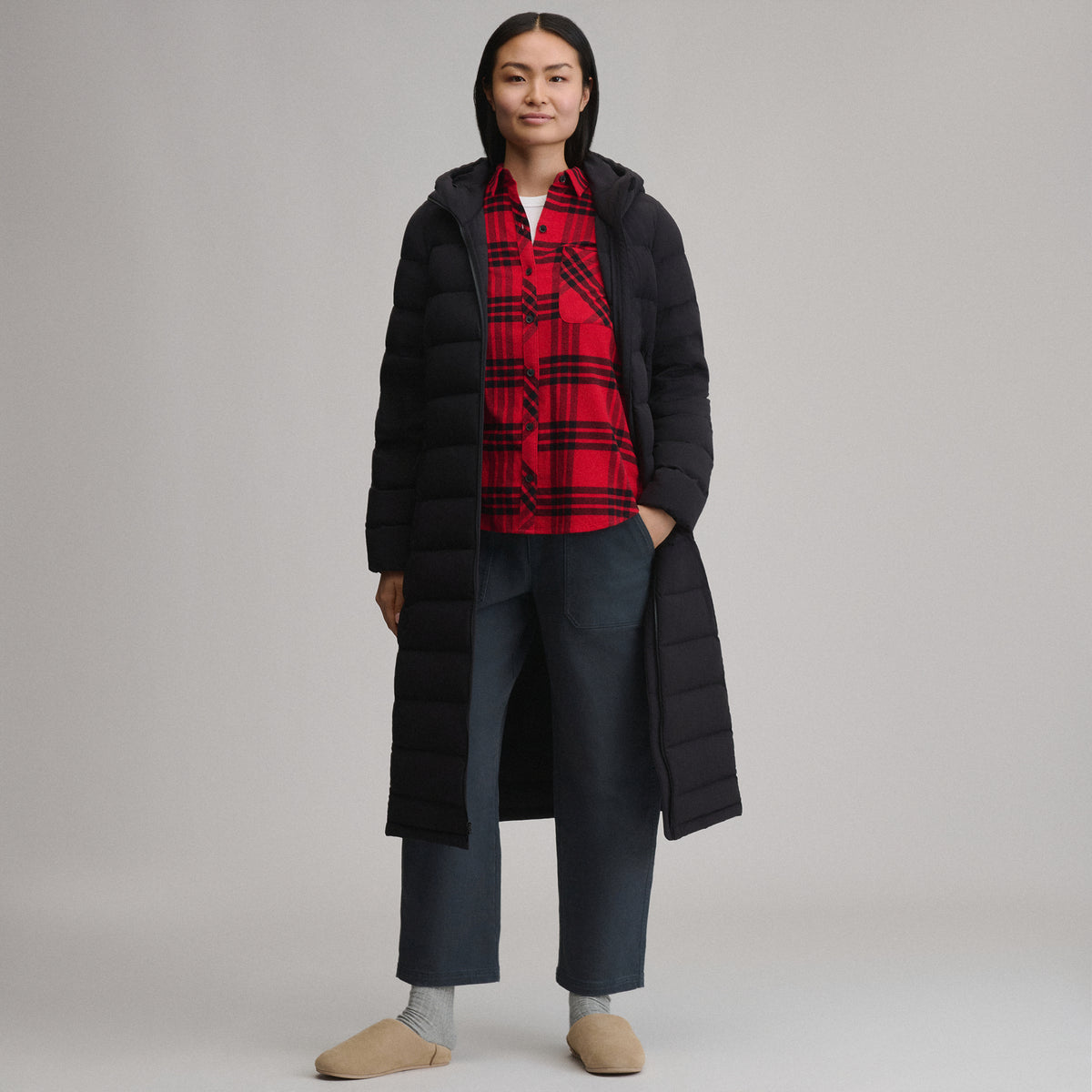 EB Stretch Down Duffle-Black-5