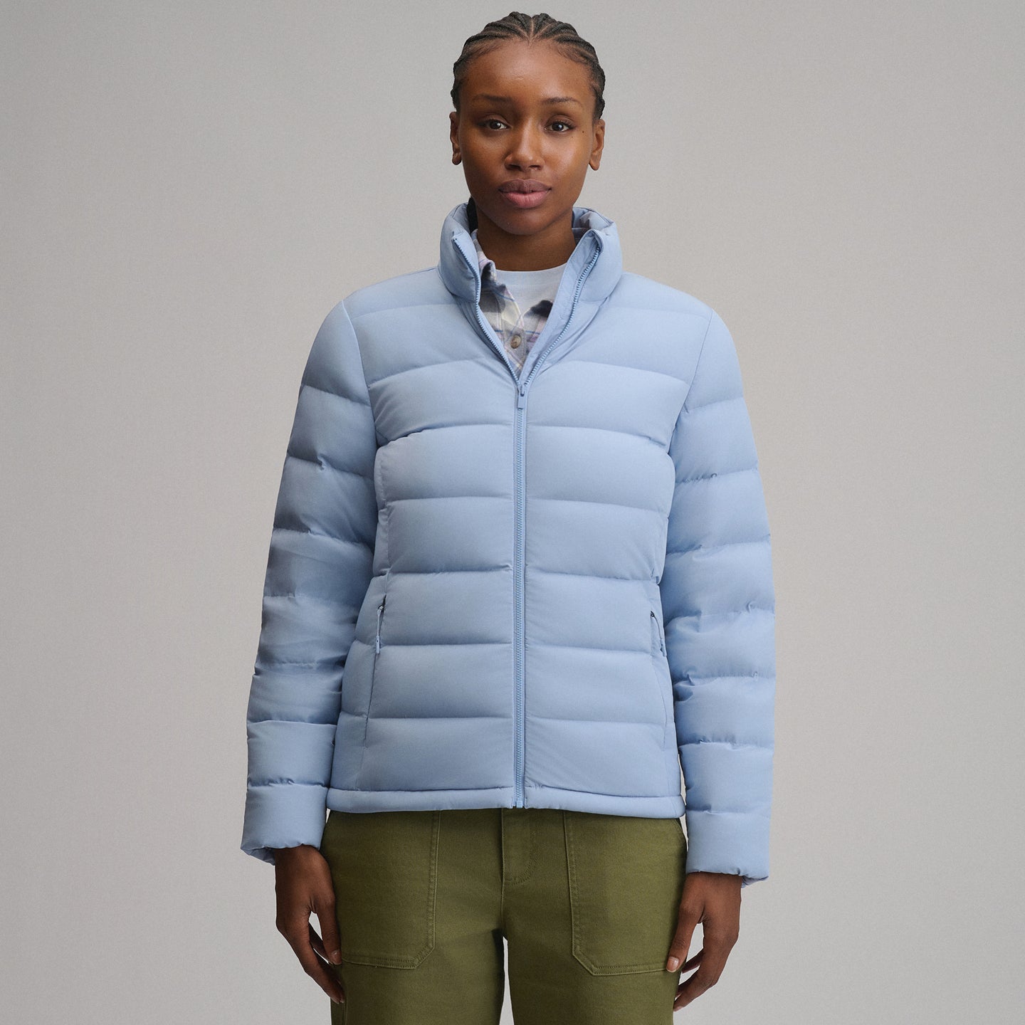 Women's EB Stretch Down Jacket-Cascade-1